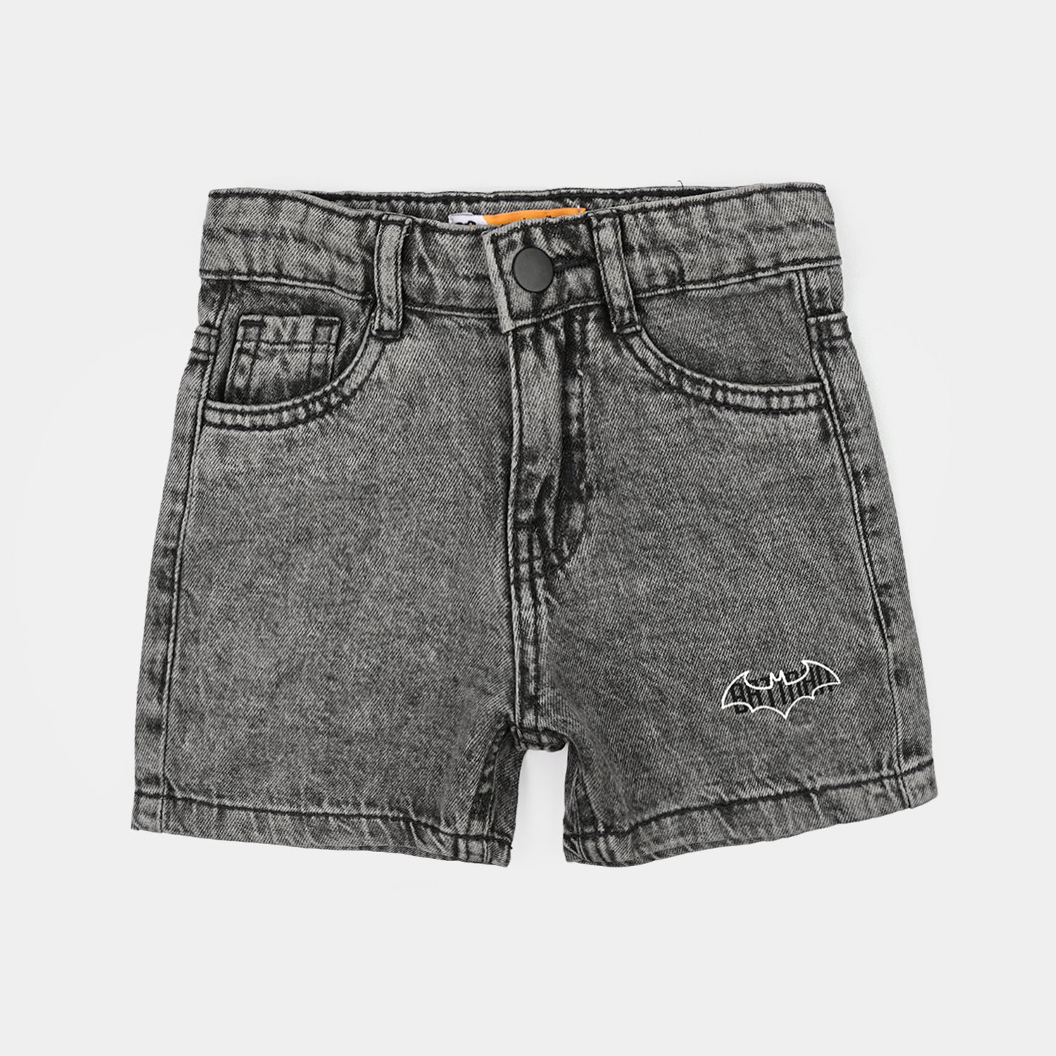 Boys Denim Viscose Short Character-L.grey