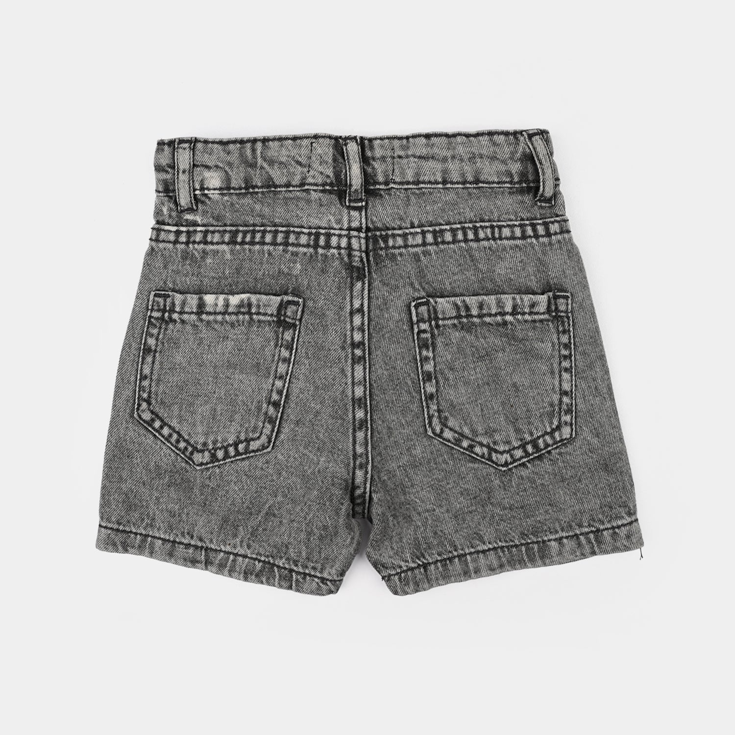 Boys Denim Viscose Short Character-L.grey - Image 4