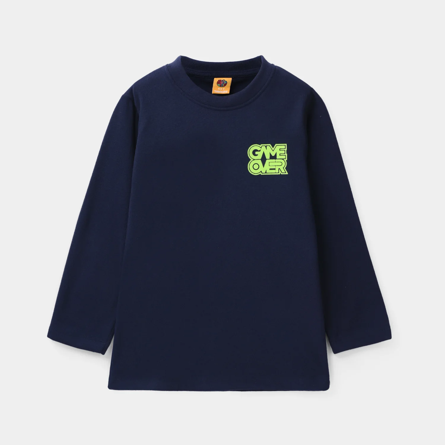 Boys Fleece 2 Piece Suit (Game Over)-NAVY - Image 2
