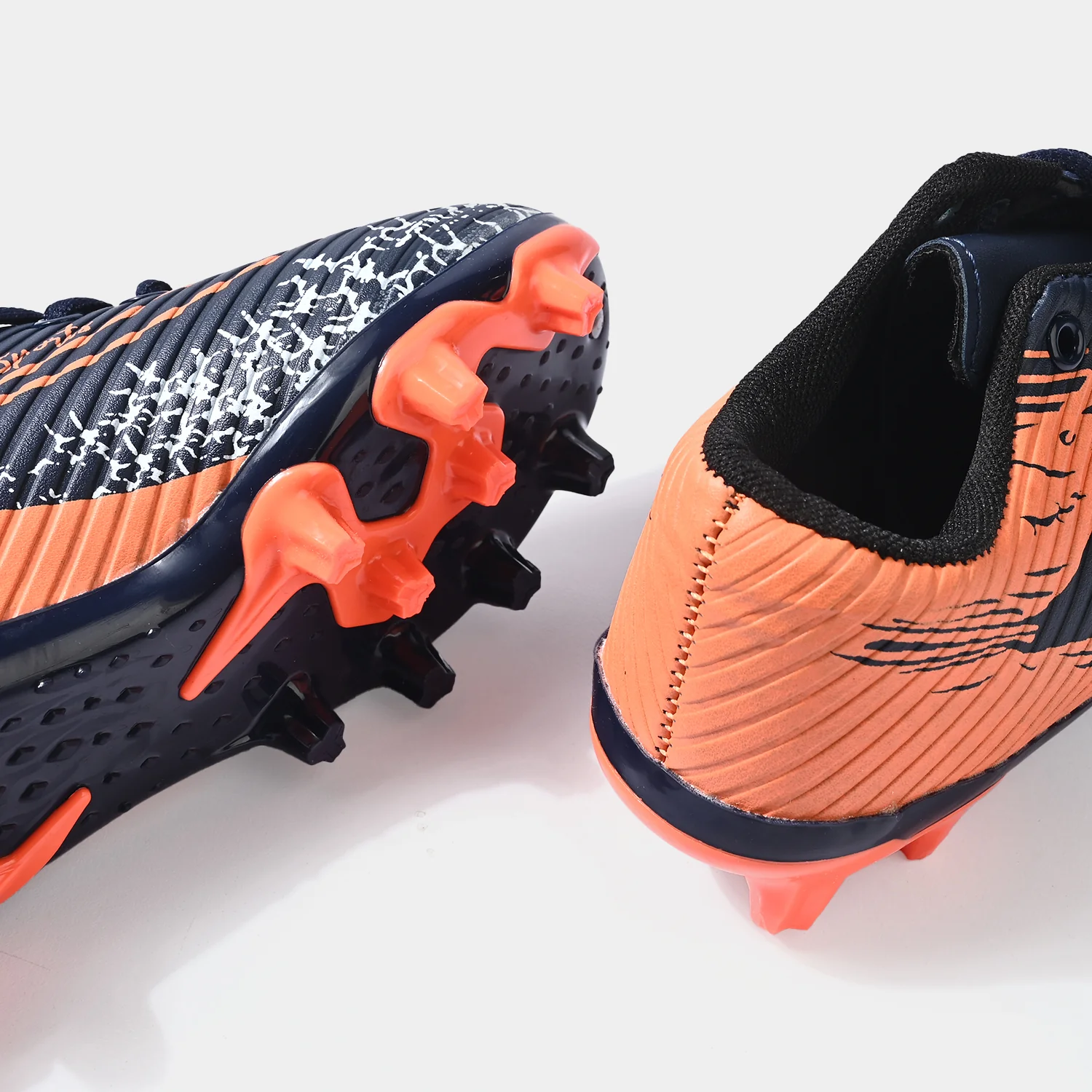 Boys Football Shoes YA-002 Studded Cleats – Navy - Image 2