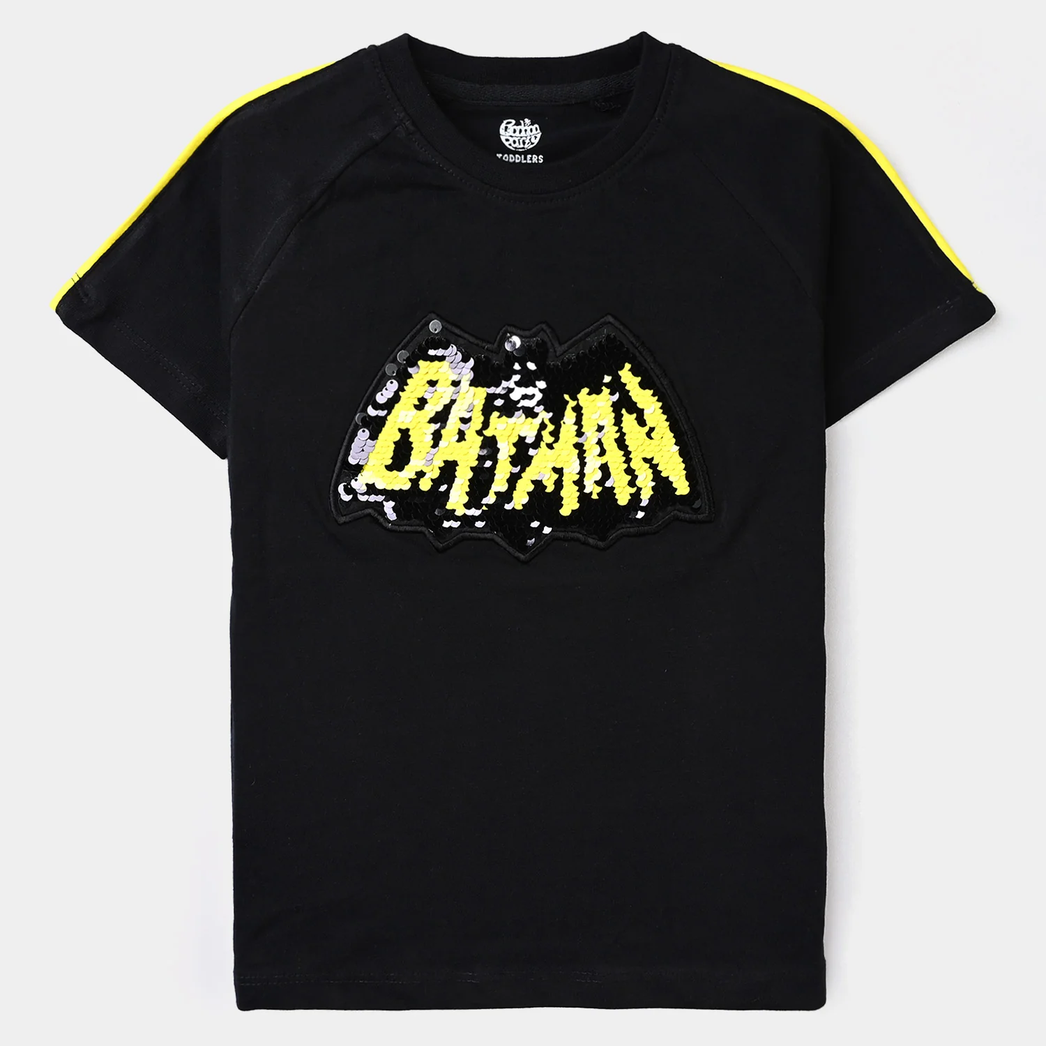 Boys Jersey/Terry 2-Piece Suit (Batman) - Jet Black - Image 2