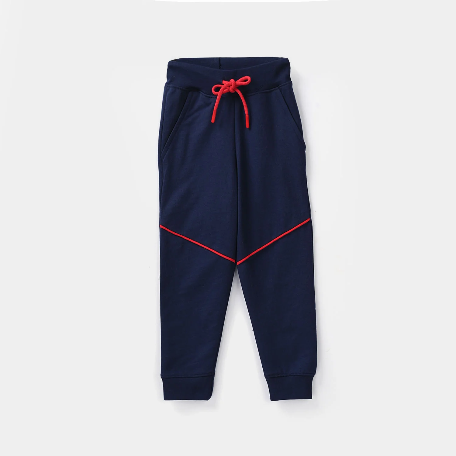 Boys Jersey/Terry 2 Piece Suit-NAVY - Image 6