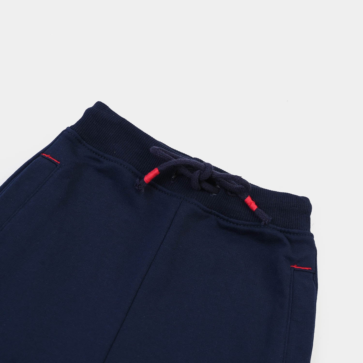 Boys Jersey/Terry Short Basic-Navy Blue - Image 2