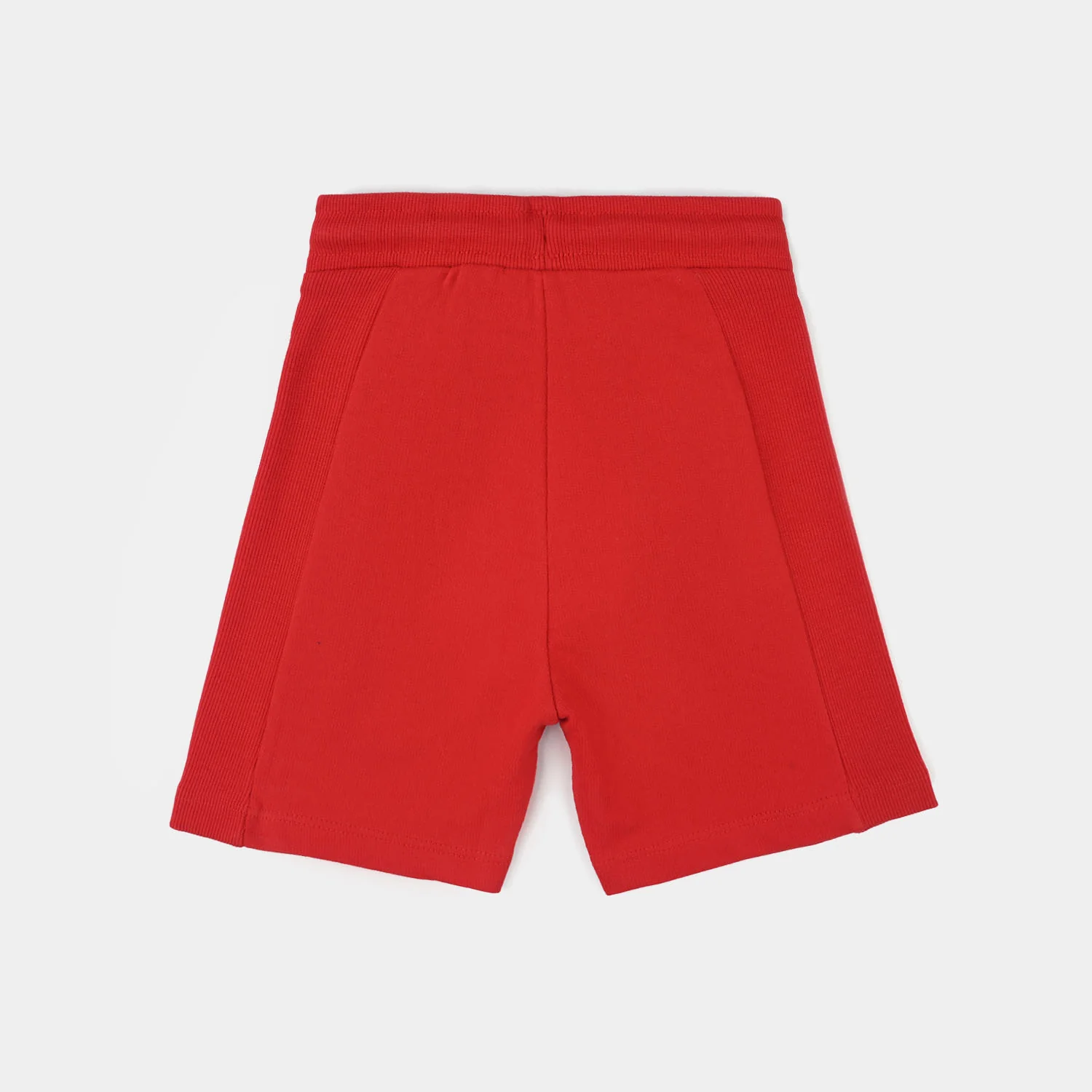 Boys Jersey/Terry Shorts (Have Fun) - Red - Image 4