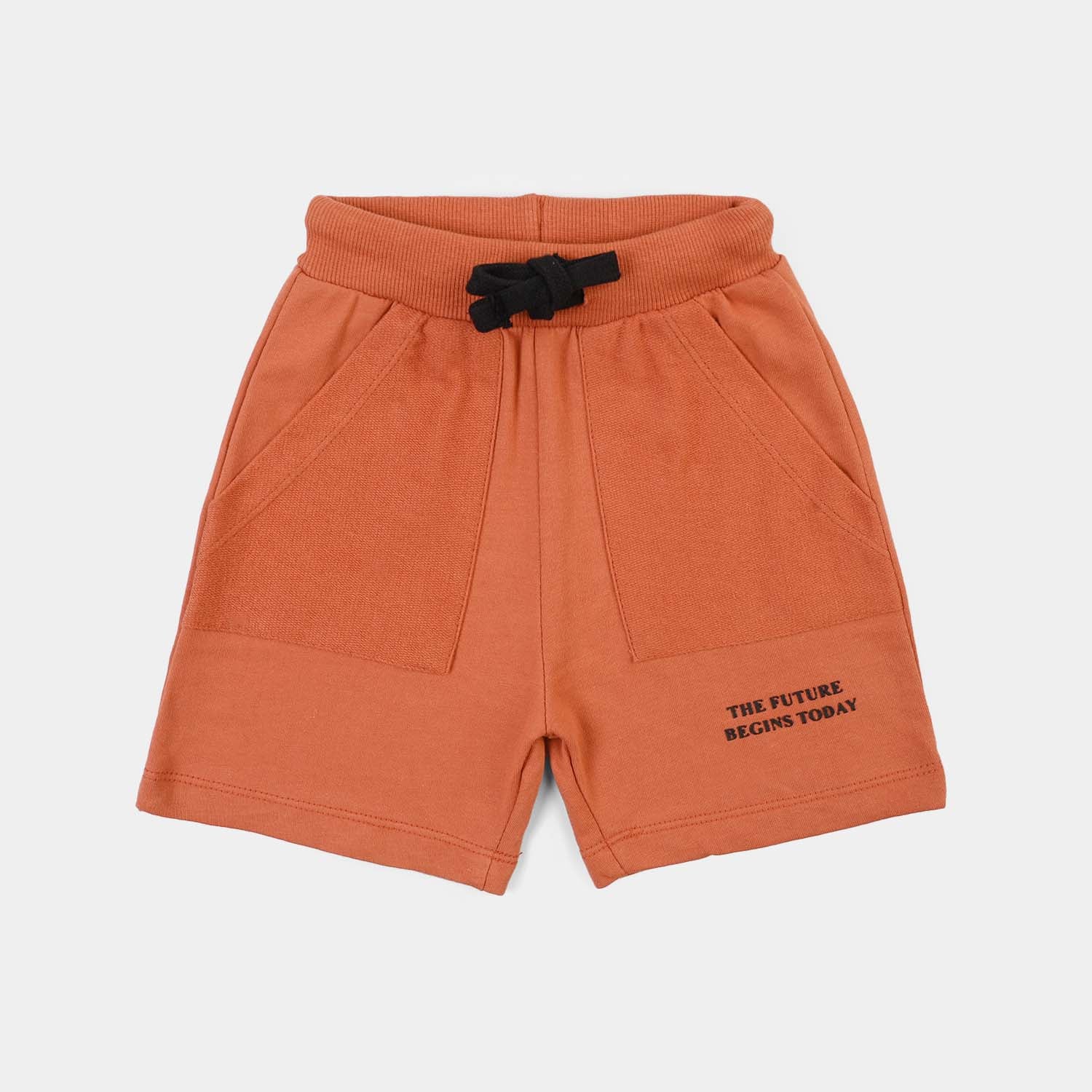 Boys Jersey/Terry Short The Future-Rust