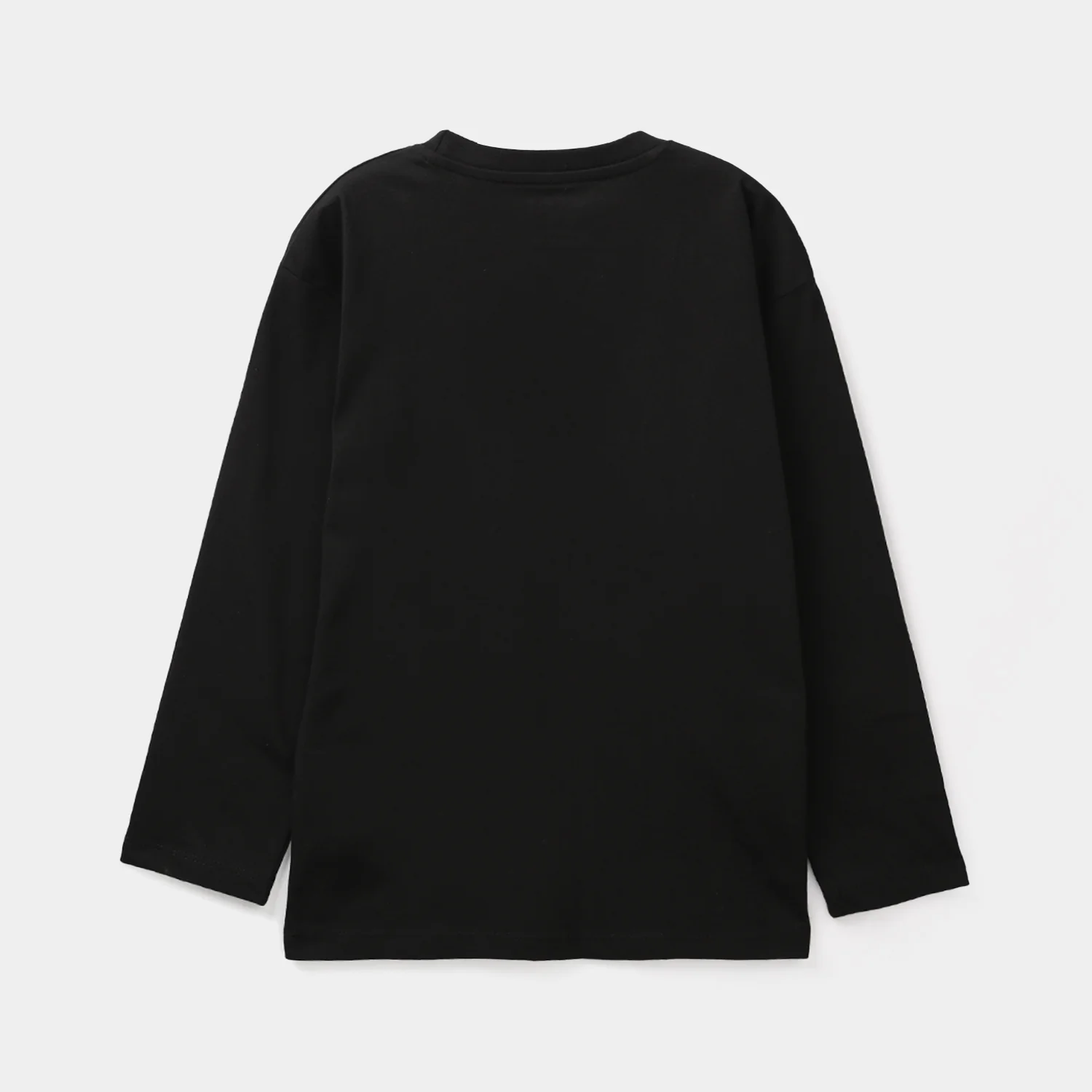 Boys Jersey/Terry T-Shirt-BLACK - Image 4