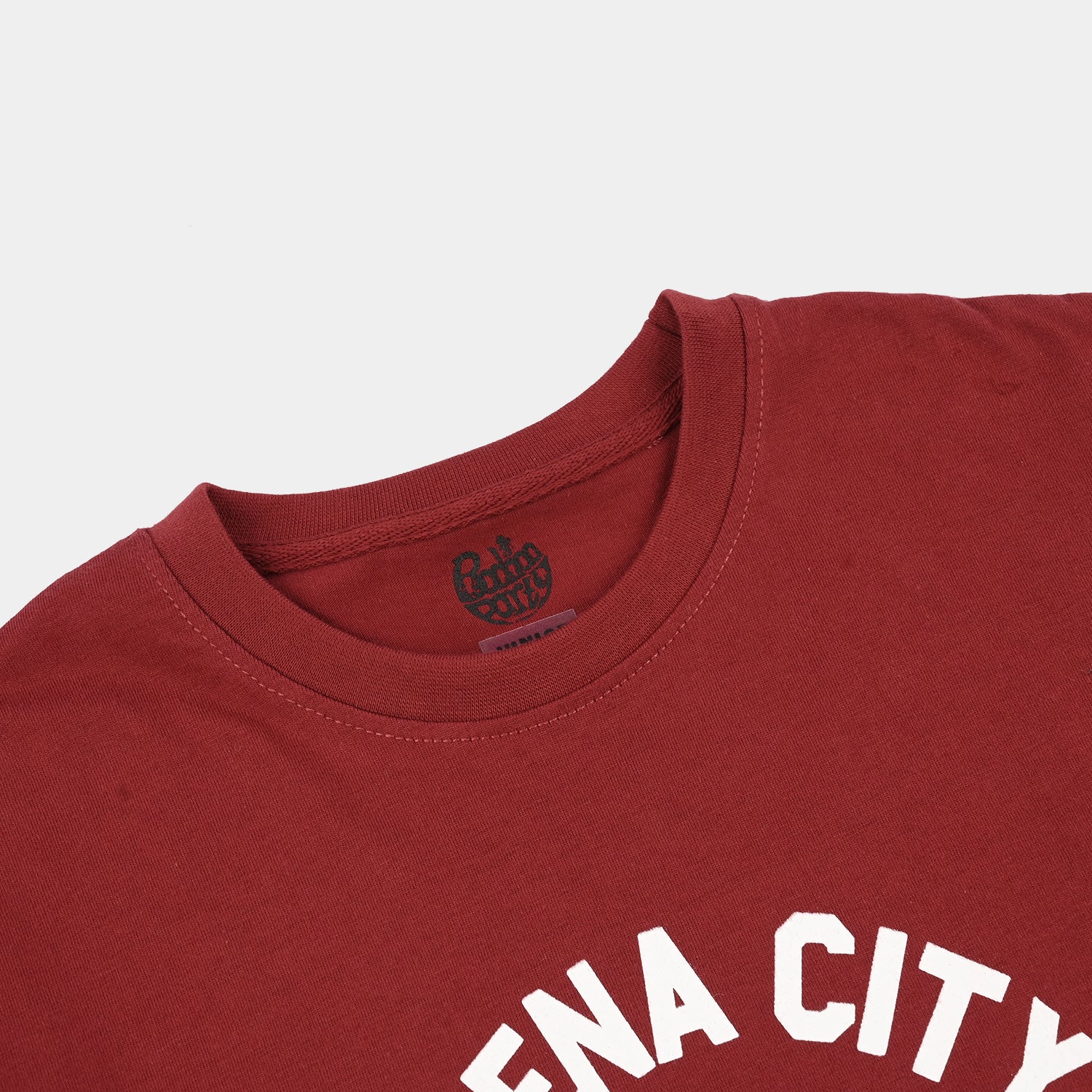 Boys Jersey/Terry T-Shirt (Arena City) - Maroon - Image 3