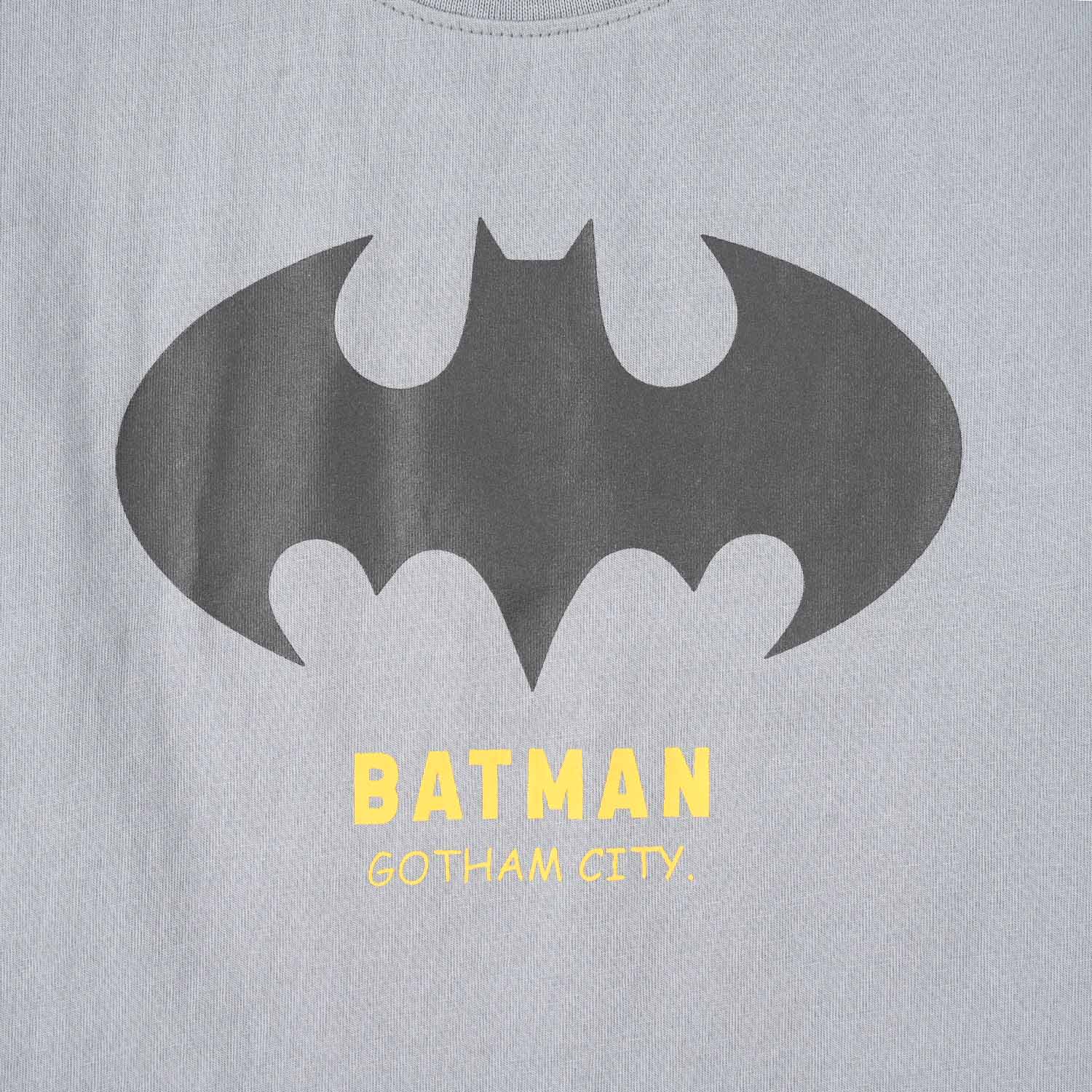 Boys Jersey/Terry T-Shirt - Grey - Image 2