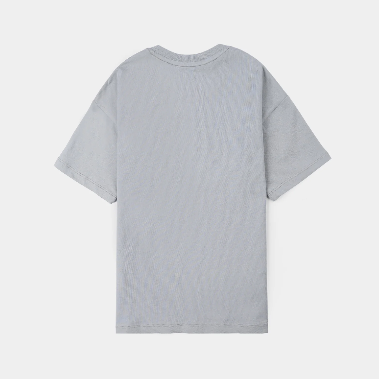 Boys Jersey/Terry T-Shirt - Grey - Image 4
