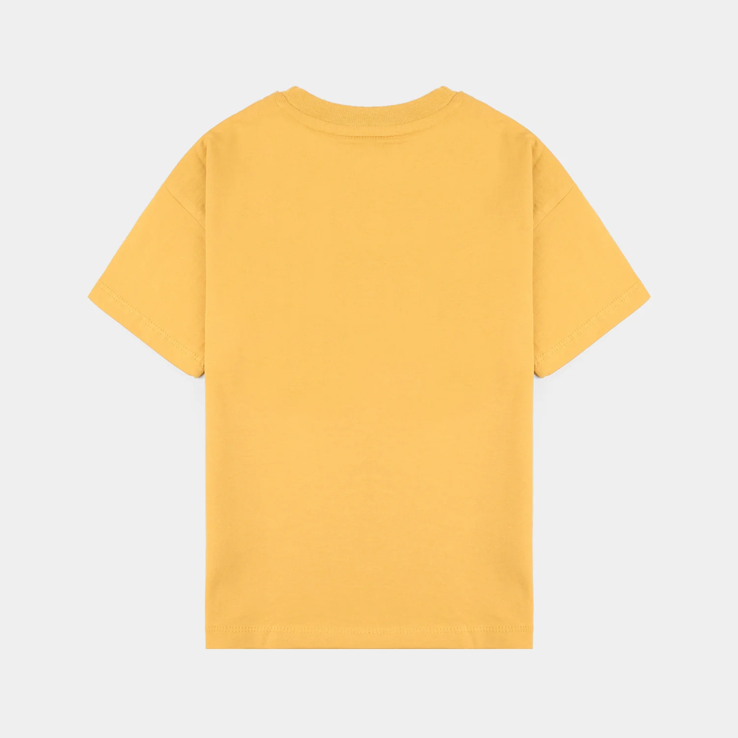 Boys Jersey/Terry T-Shirt (Boarding) – Yellow - Image 3