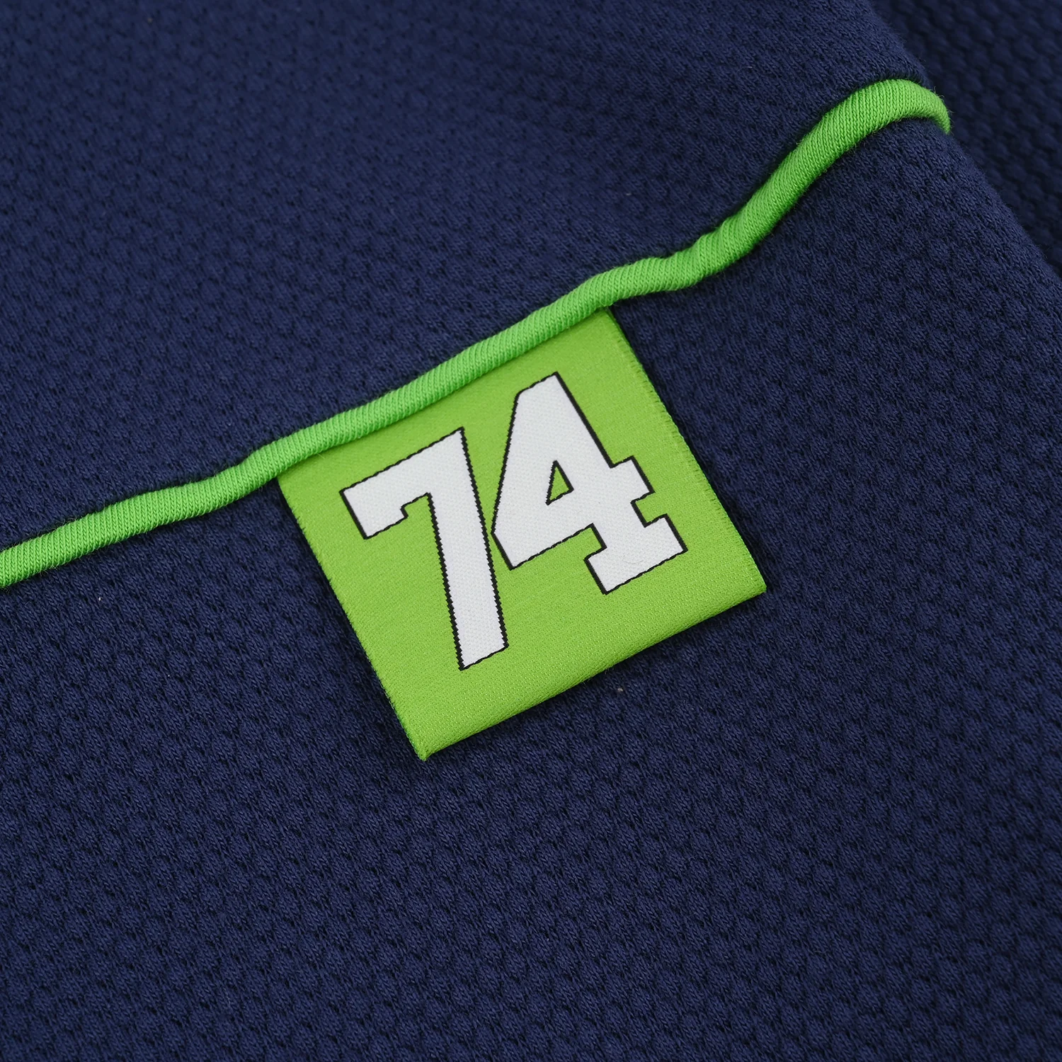 Boys Jersey/Terry T-Shirt (Seventy Four) - Navy Blue - Image 2
