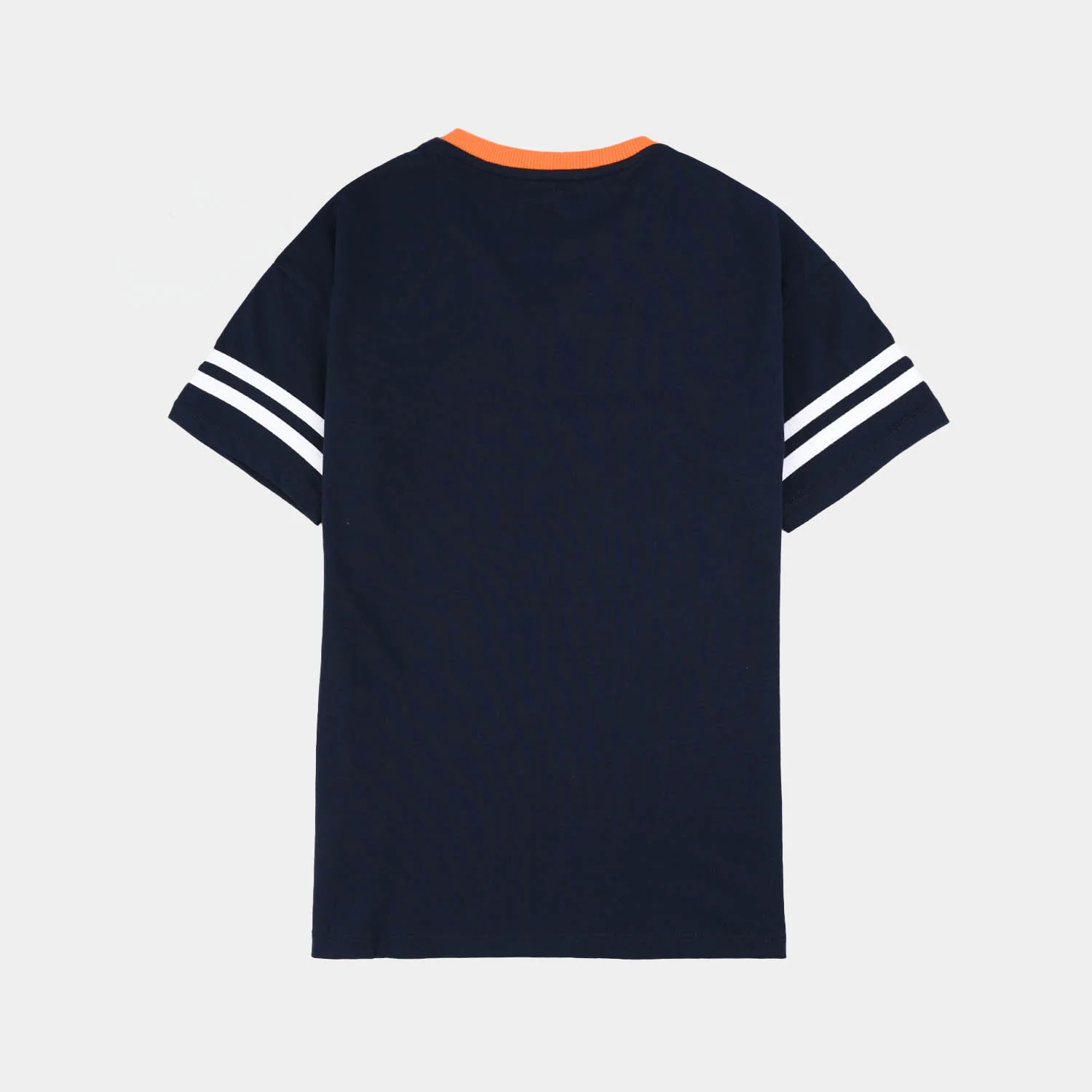 Boys Jersey Terry T-Shirt (State of Chill) - Navy Blue - Image 5