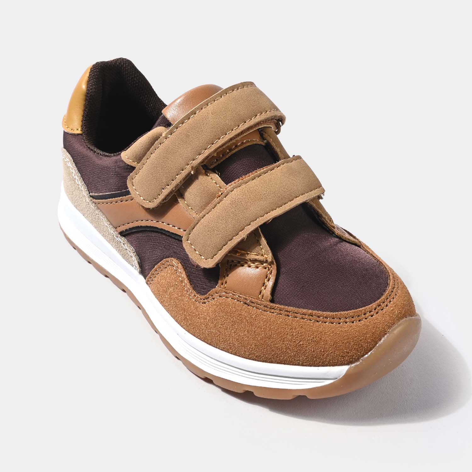 Boys Joggers 716-4-Camel/Coffee