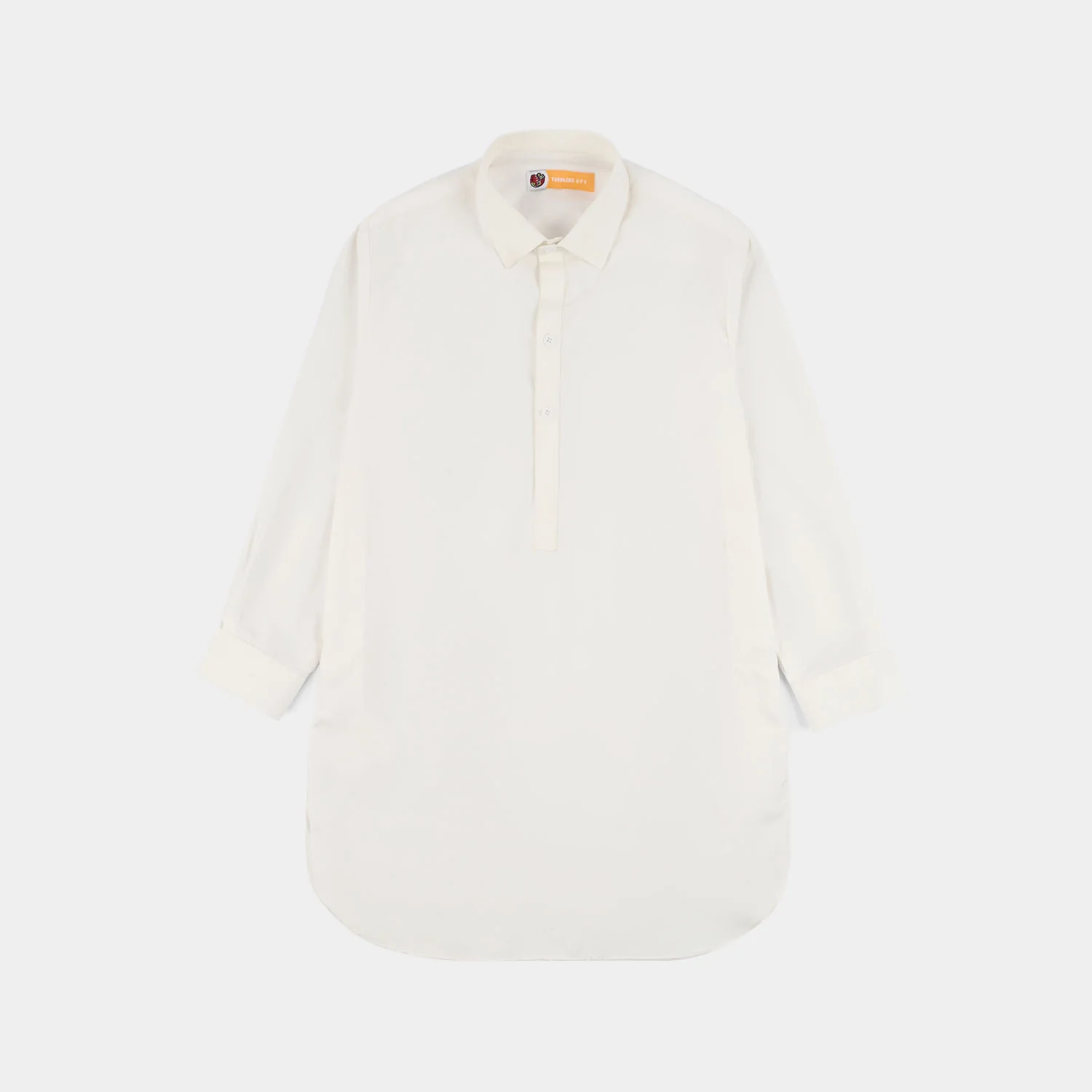 Boys Poly Viscose Kurta Pajama (Blended) - White - Image 3