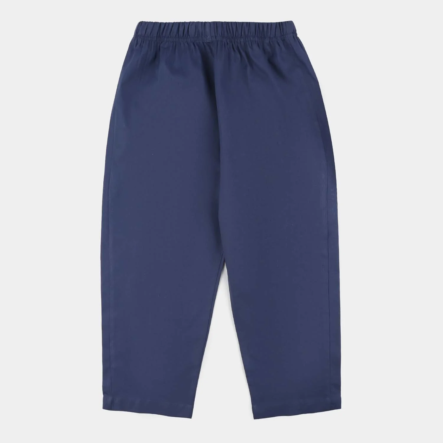 Boys Cotton Poplin Kurta Pajama (Chicken Kari) - Blue - Image 11