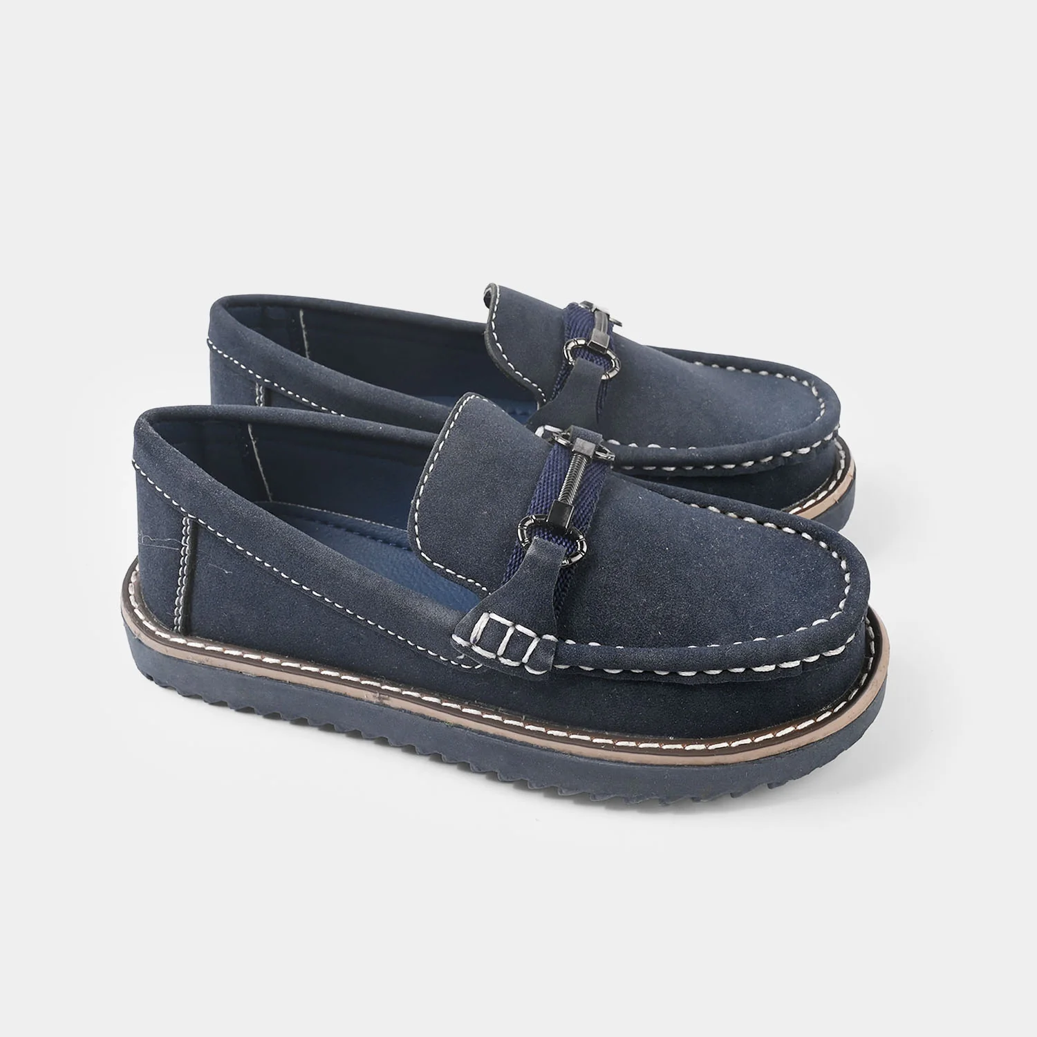 Boys Loafer CS-001-NAVY - Image 4
