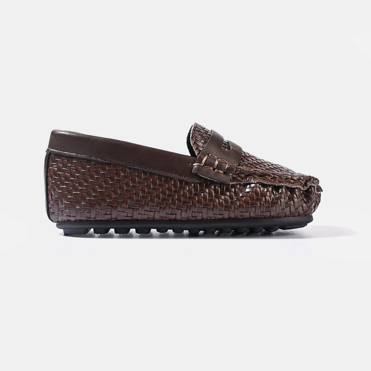 Boys Loafer H502-B10-COFFEE - Image 4