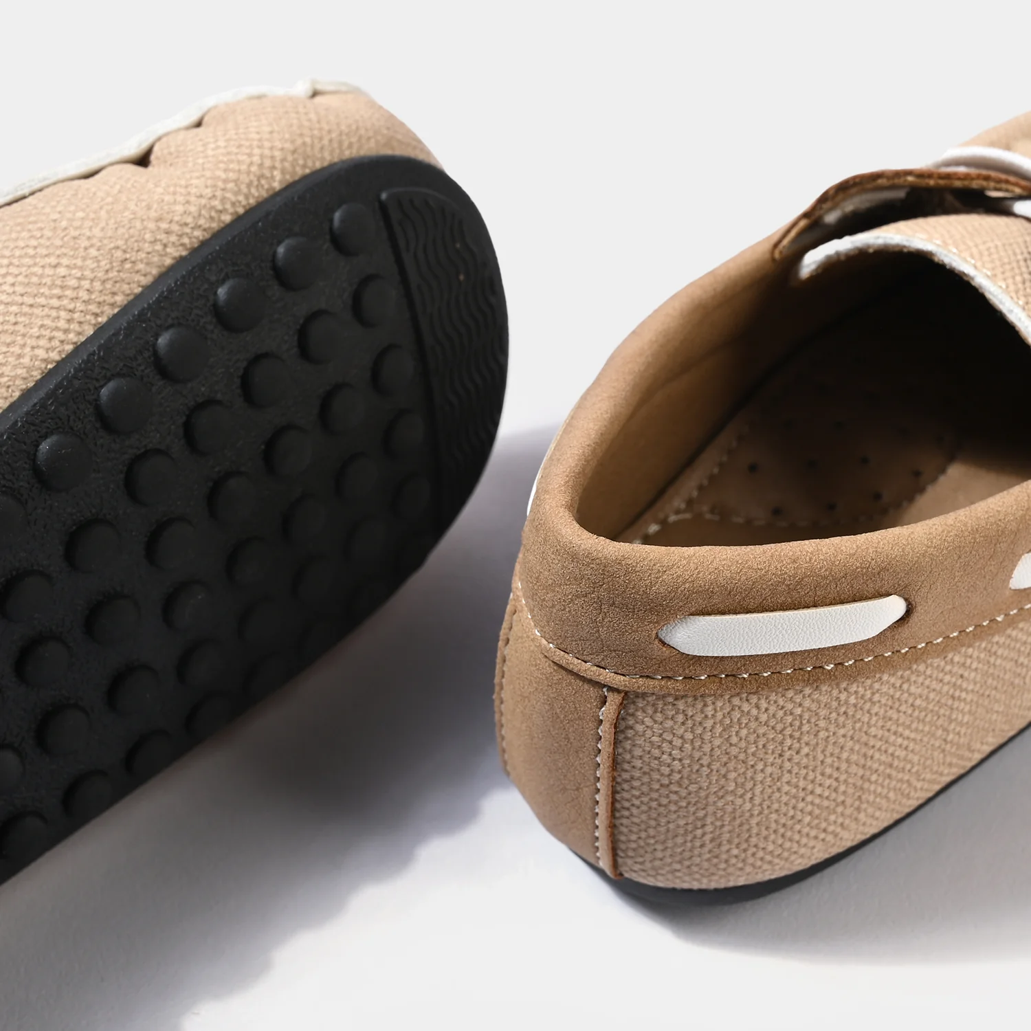 Boys Loafer H502-B11-BEIGE - Image 2
