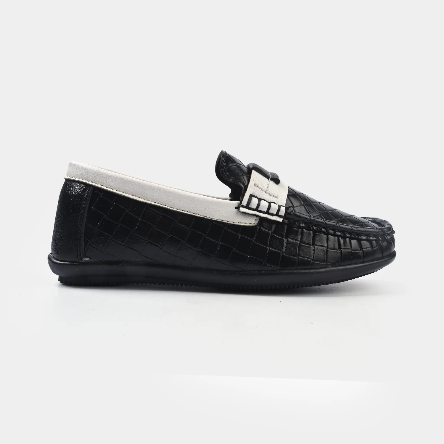 Boys Loafer SS-002-BLACK - Image 3