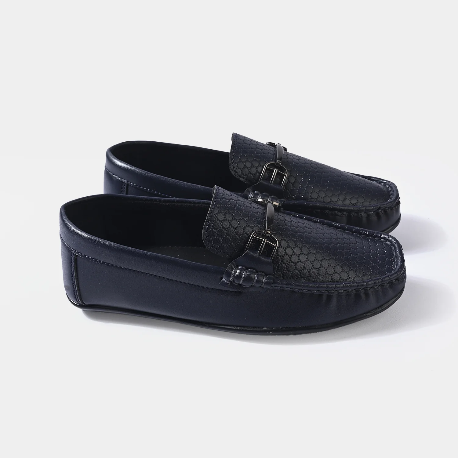 Boys Loafer SS-004-NAVY - Image 3