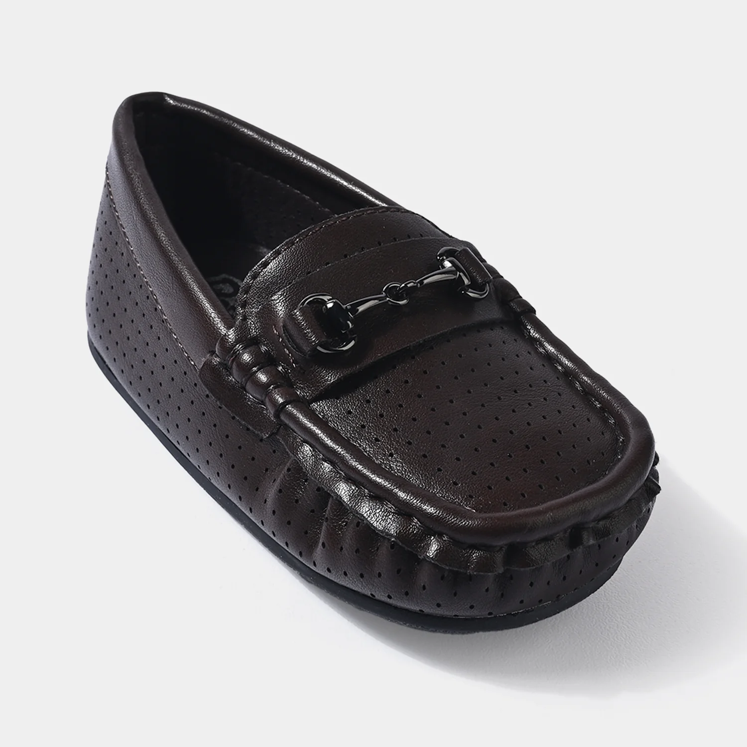 Boys Loafers H502-L8 - COFFEE/BROWN