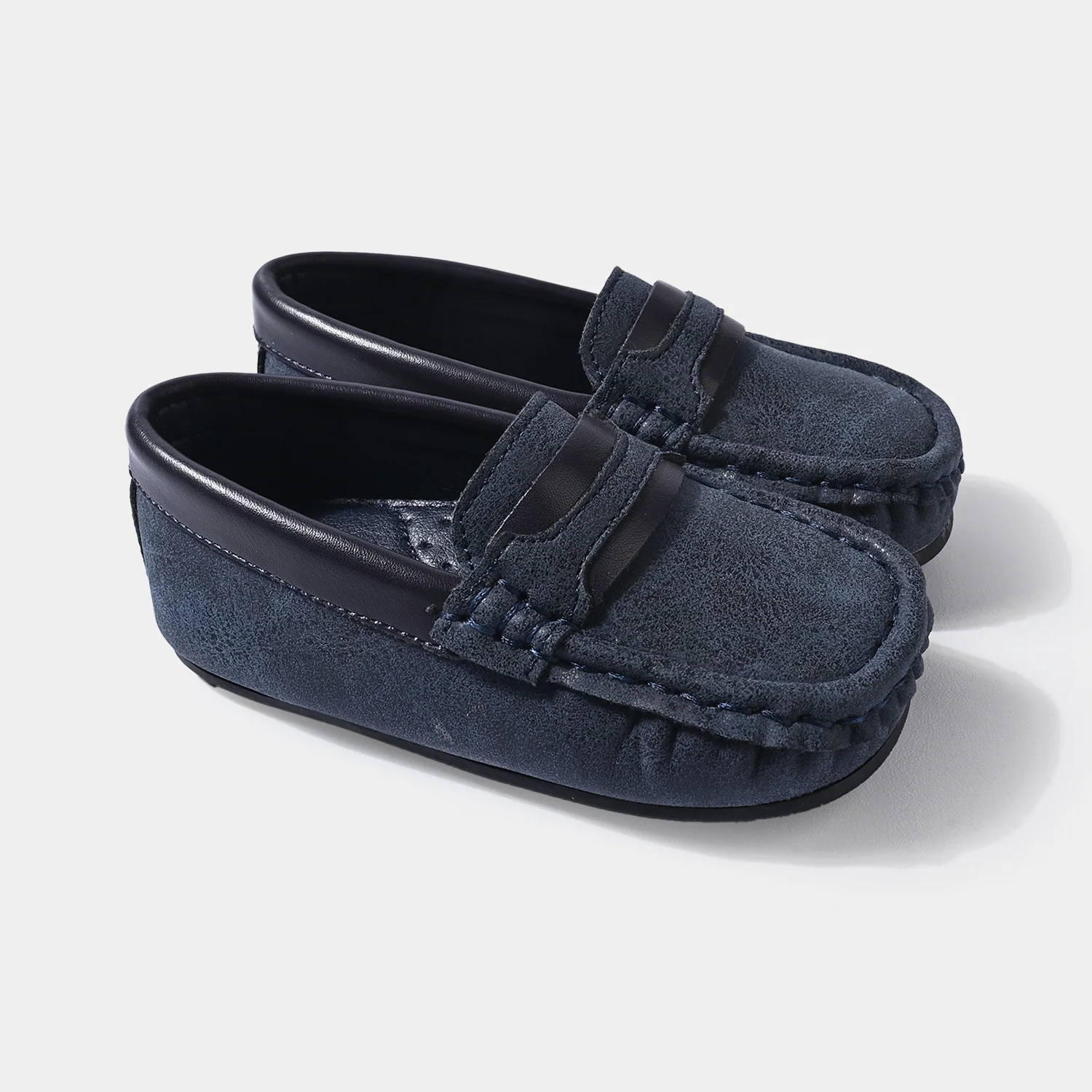Boys Loafers XR502-018-NAVY - Image 3