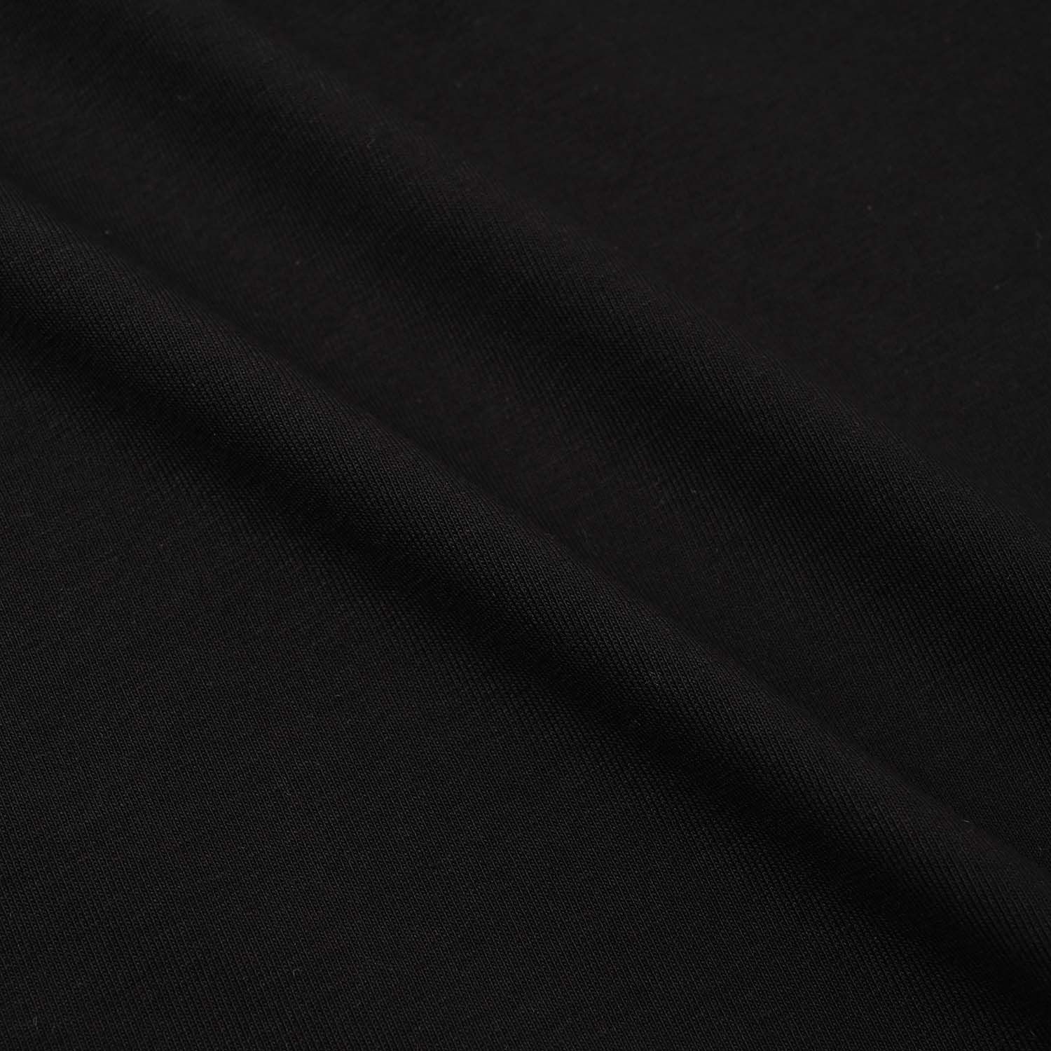 Boys Lycra Jersey Basic T-Shirt – Jet Black - Image 3