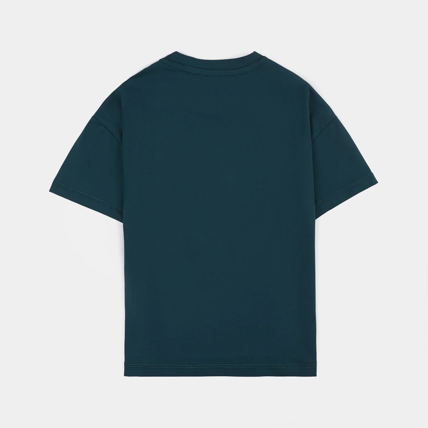 Boys Lycra Jersey T-Shirt ALWAYS RUNNING- Teal - Image 5