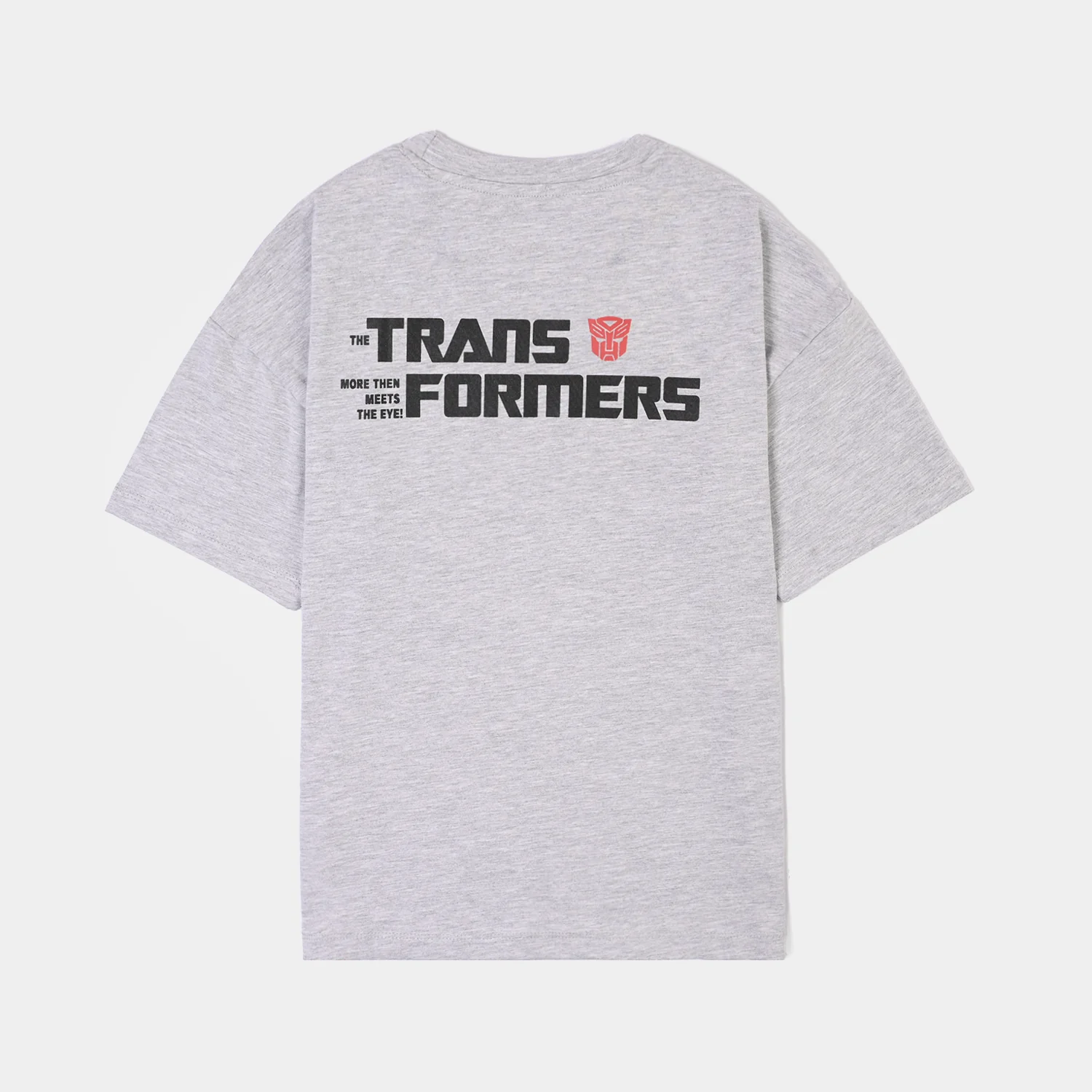 Boys Lycra Jersey T-Shirt H/S-GREY - Image 4