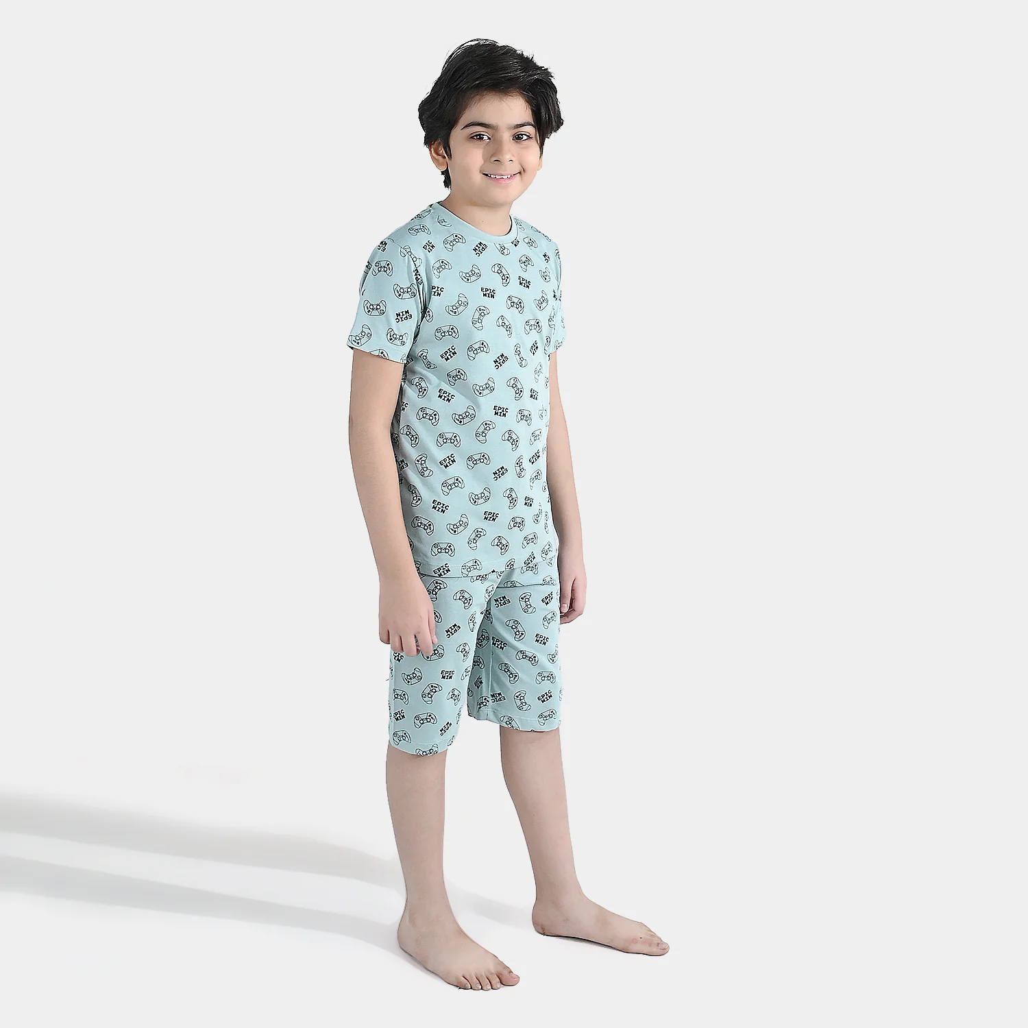 Boys PC Jersey Night Suit Epic Win – Grey Mist - Image 3