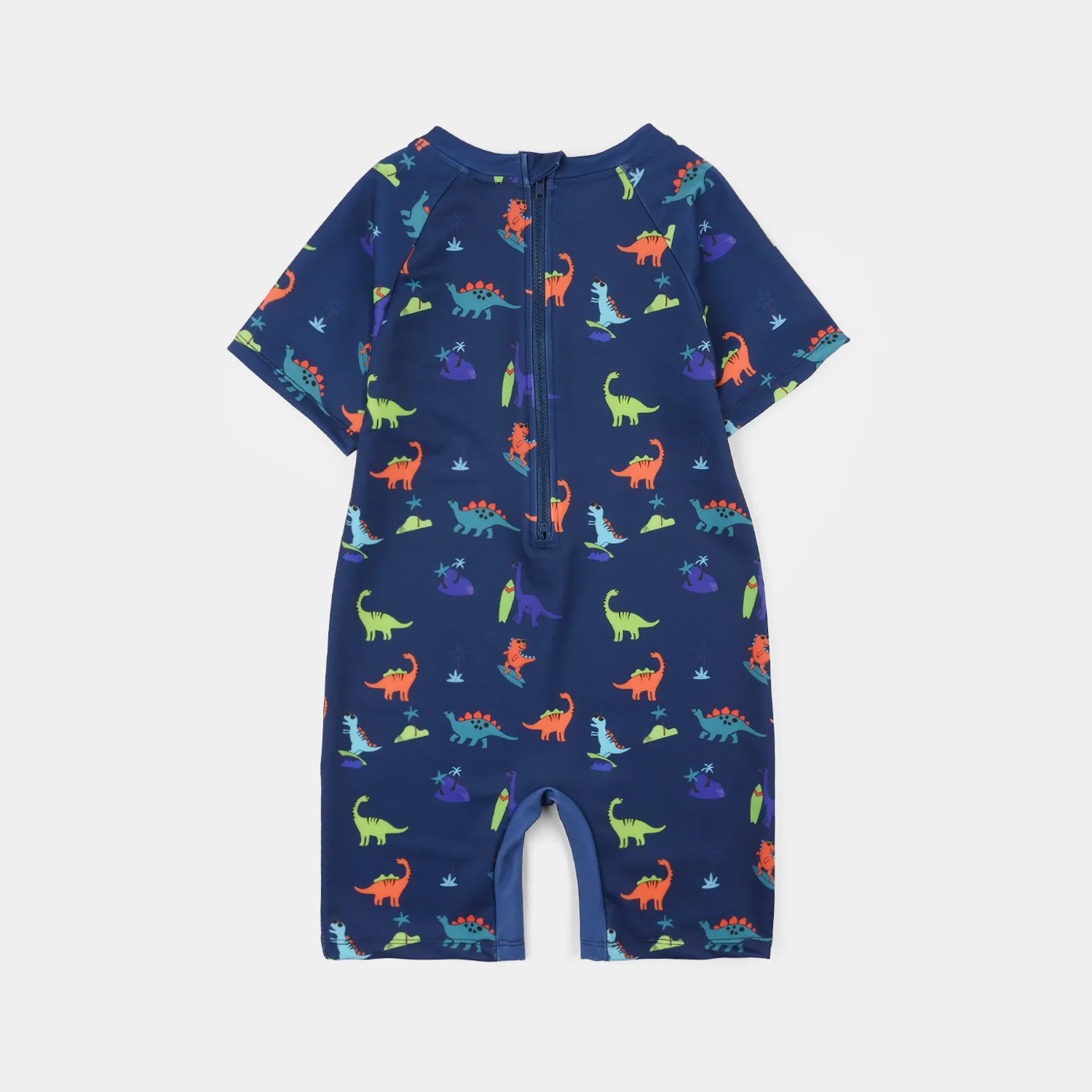 Boys Nylon Swimming Jumper Dino-BLUE - Image 3