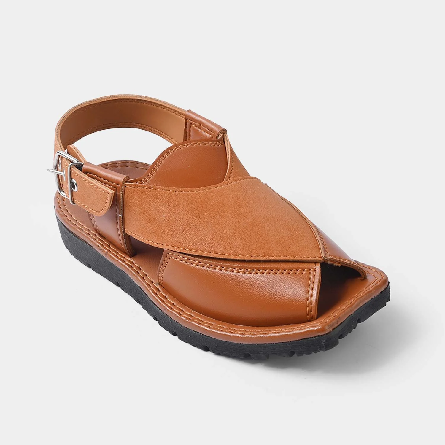 Boys Peshawari Chappal DS-009 – Camel