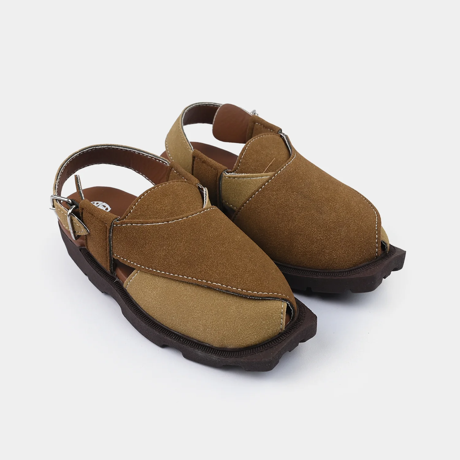 Boys Peshawari Sandal CS-006 - Brown - Image 3