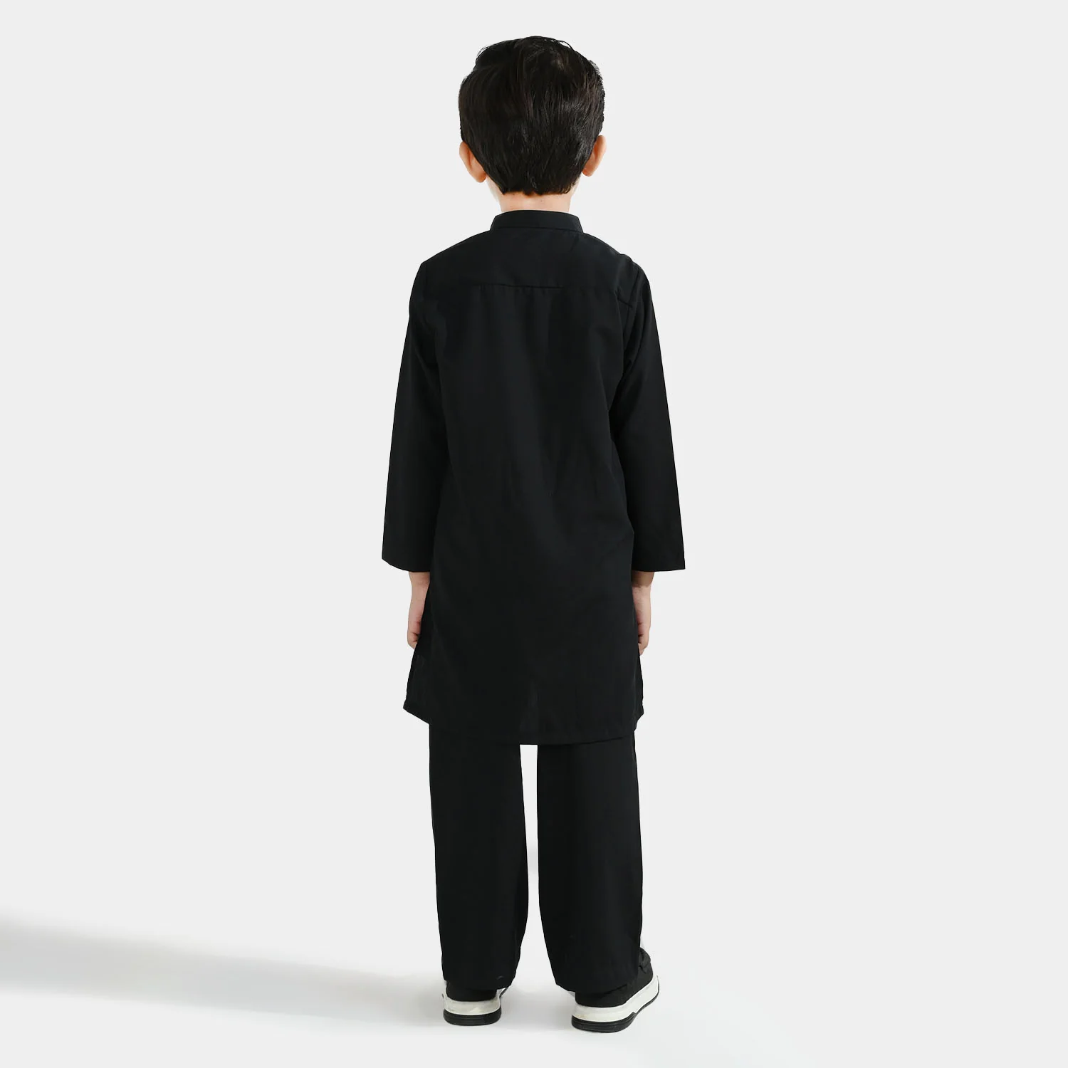 Boys Poly Cotton 2Piece Suit (Black Beauty) - Image 4