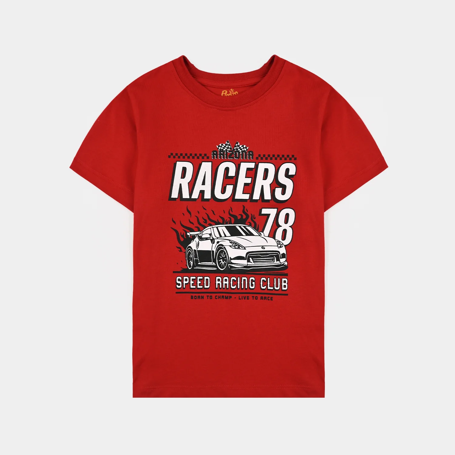 Boys Poly Cotton Jersey Night Suit RACERS - Image 2
