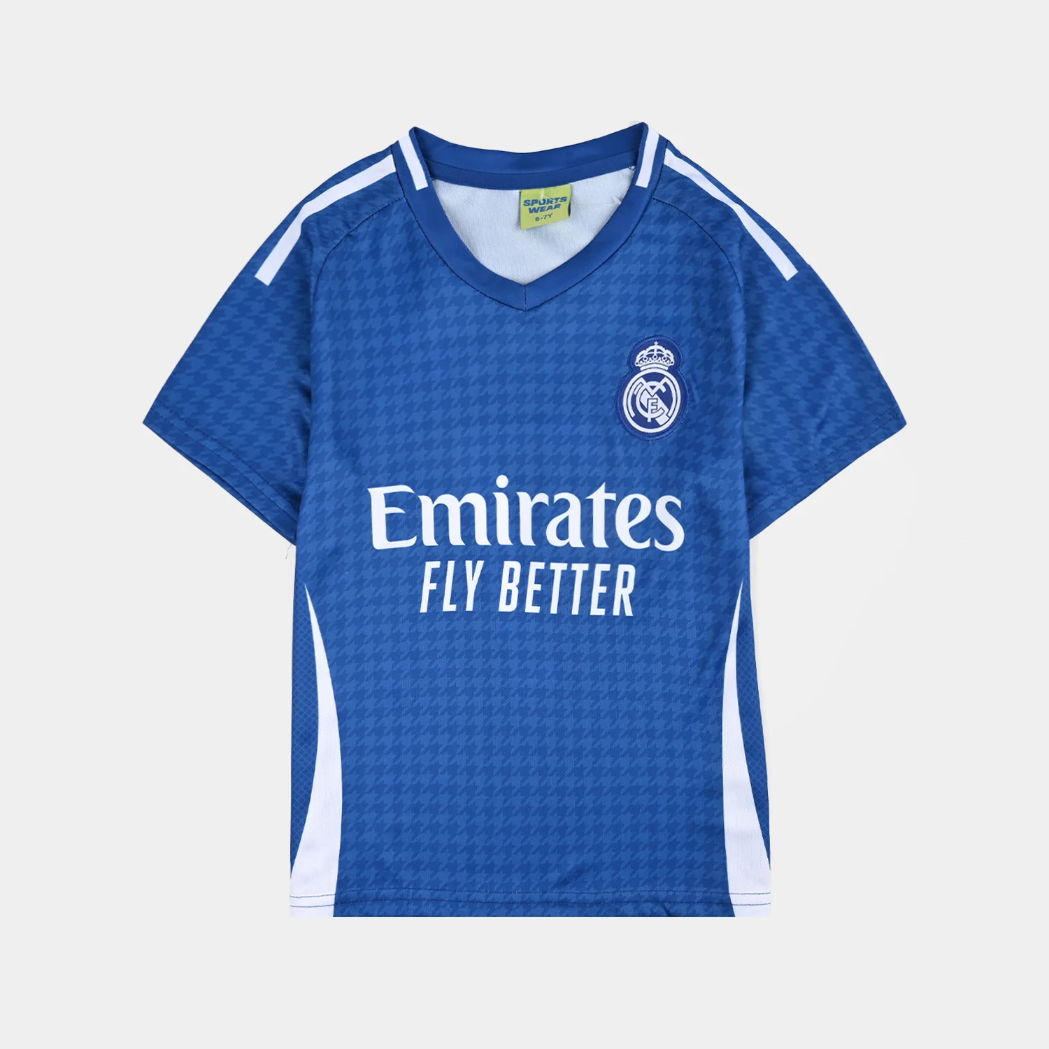 Boys Poly Jersey Suit – Blue - Image 2