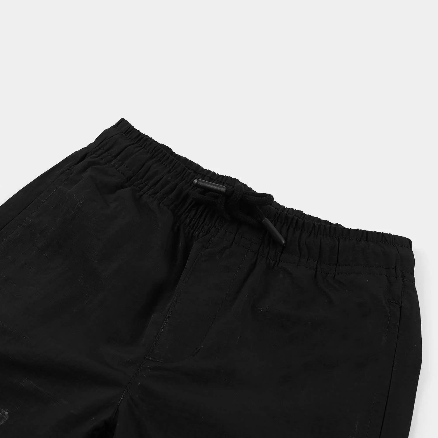 Boys Poly Twill Shorts (Forever) - Black - Image 2