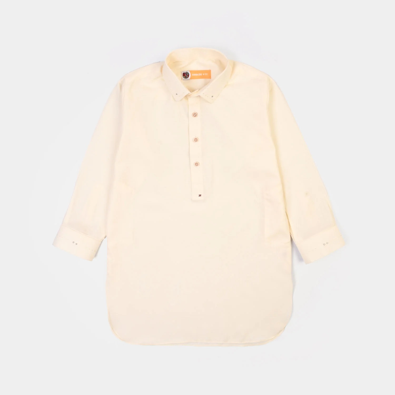 Boys Poly Viscose 2Piece Suit (Antique) - Beige - Image 2