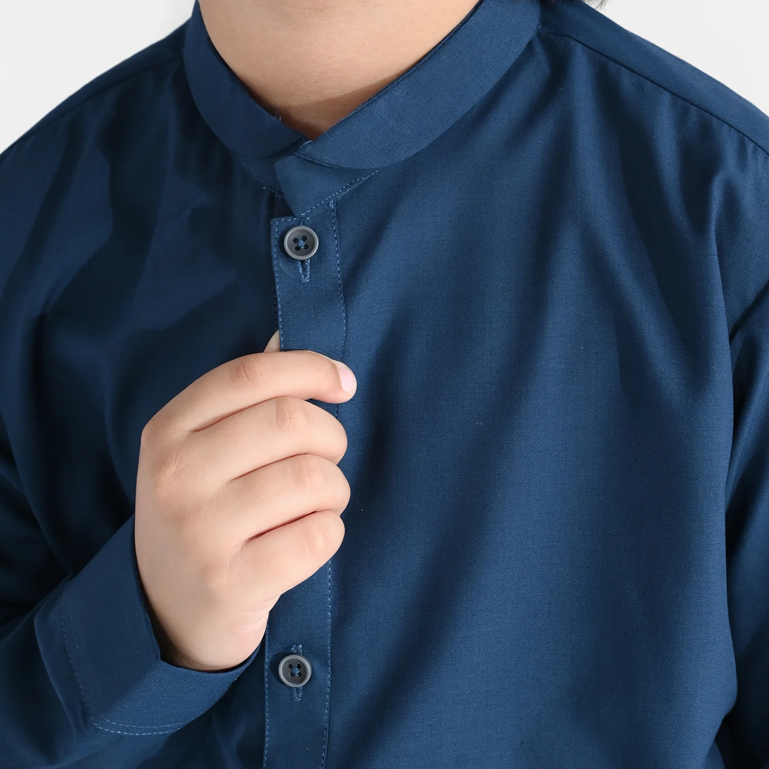 Boys Poly Viscose 2Piece Suit (Overly)-Teal - Image 4