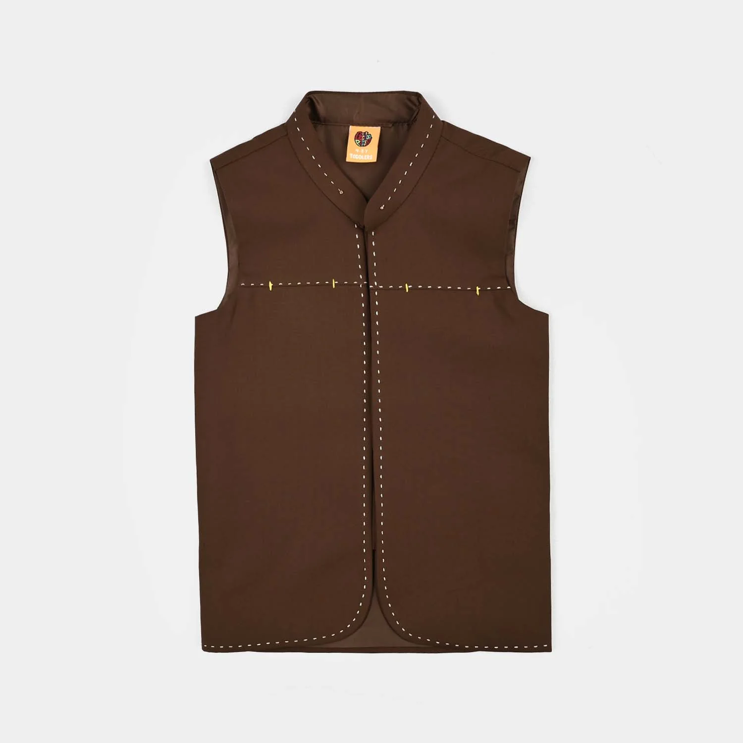 Boys Poly Viscose 3Piece (Coca Brown) - Image 5