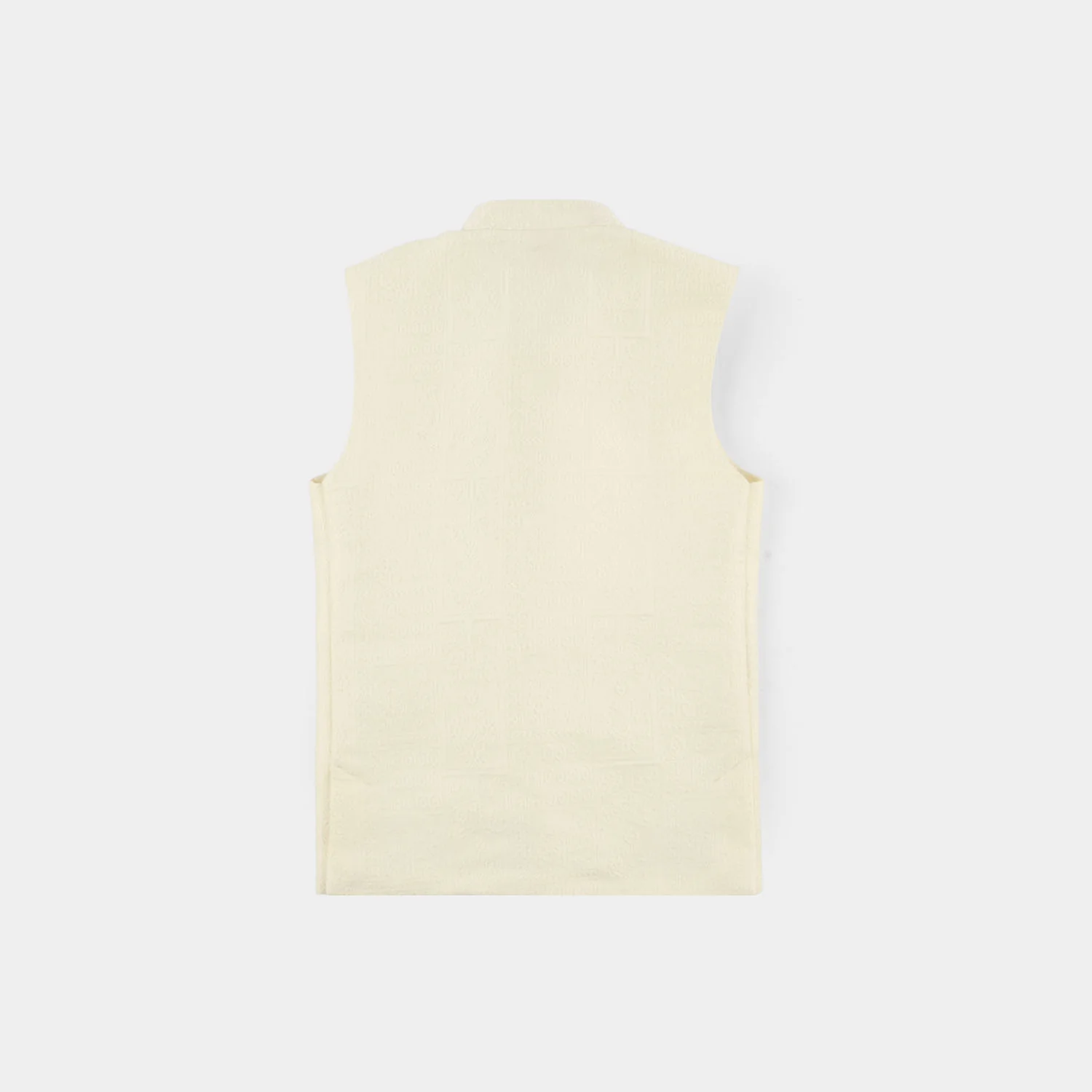 Boys Poly Viscose 3Piece Suit - Off White - Image 10