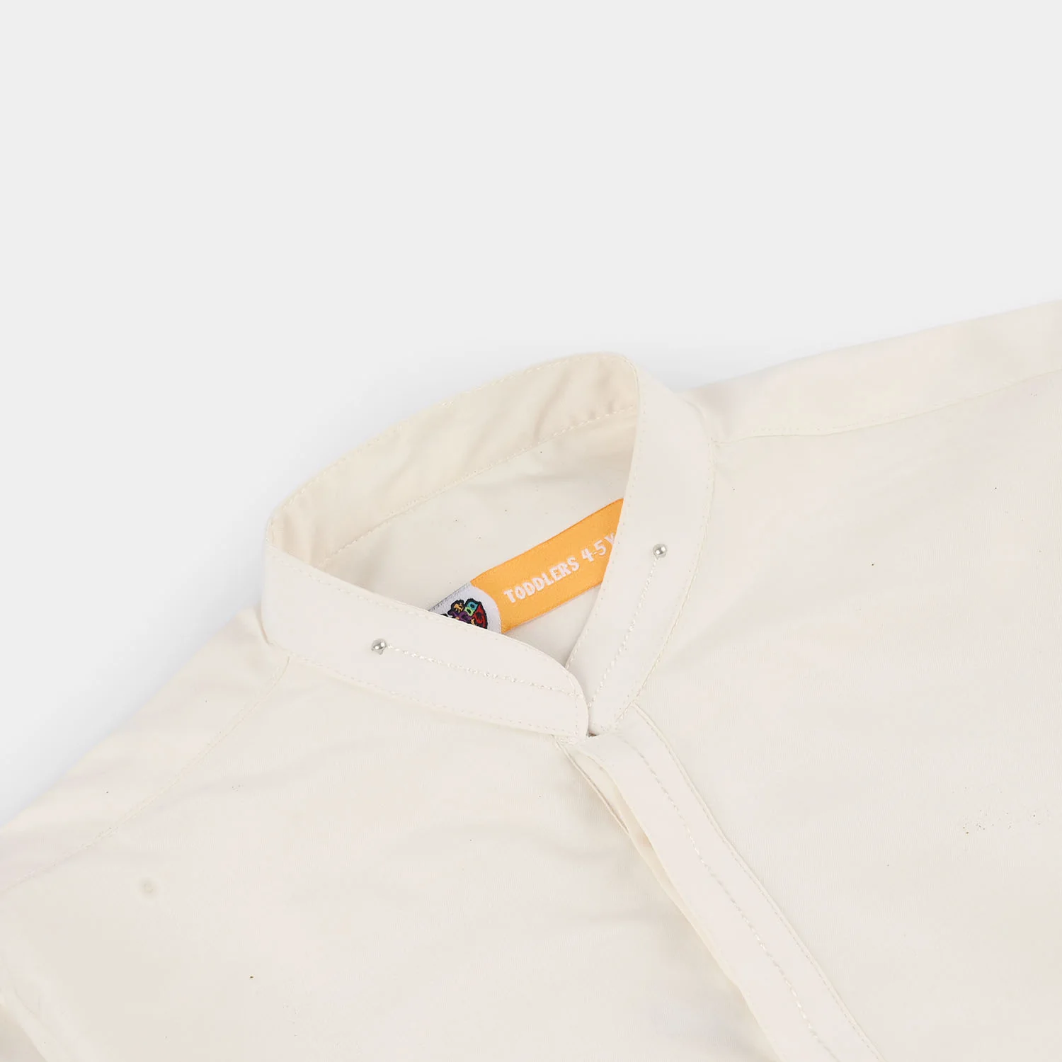 Boys Poly Viscose 3Piece Suit - Off White - Image 6