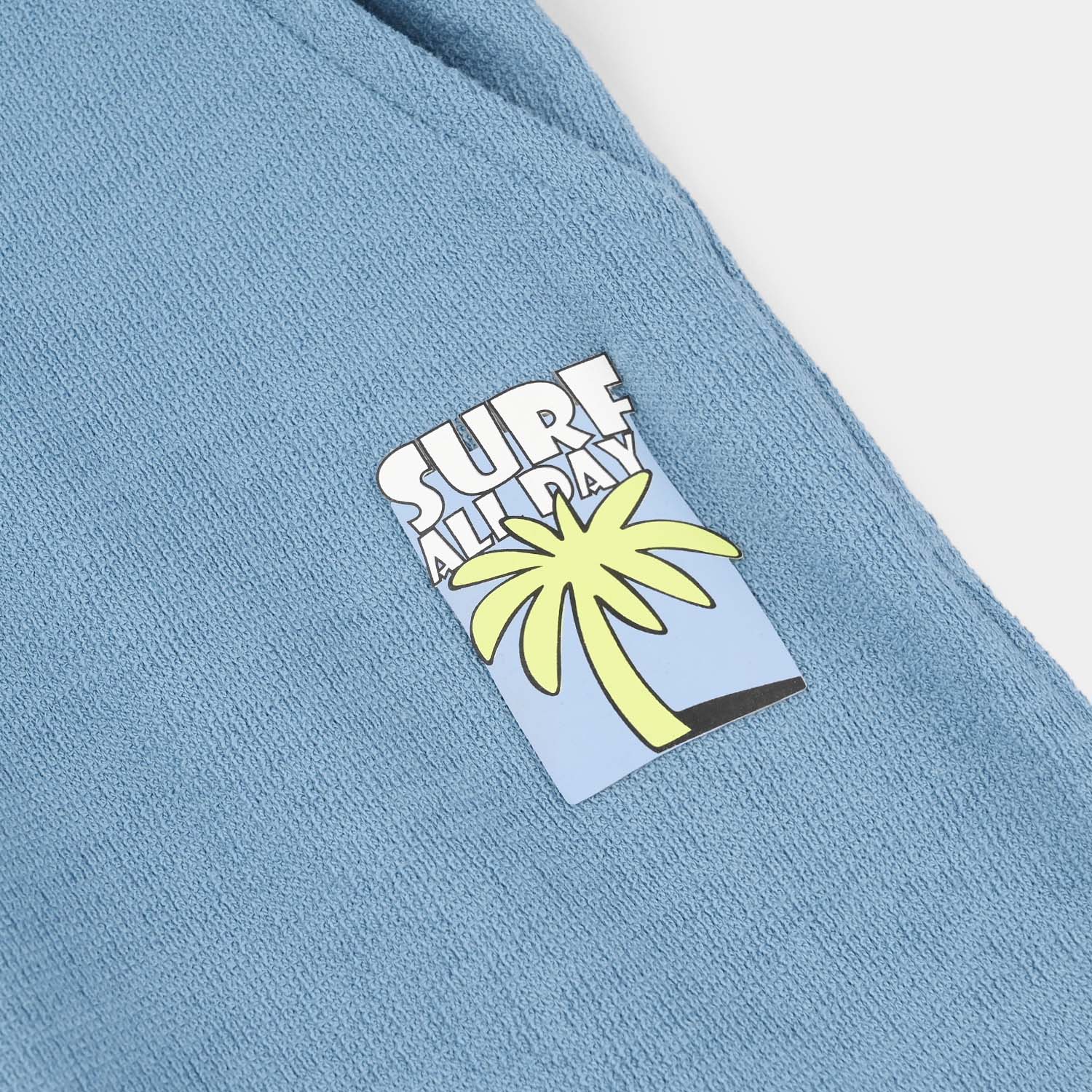 Boys Poly crinkle Pajama (Surf All Day) - Blue - Image 3