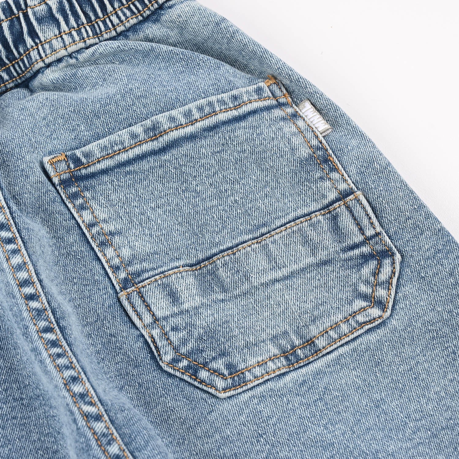 Boys Denim rigid Relaxed Fit Jeans – Light Blue - Image 3