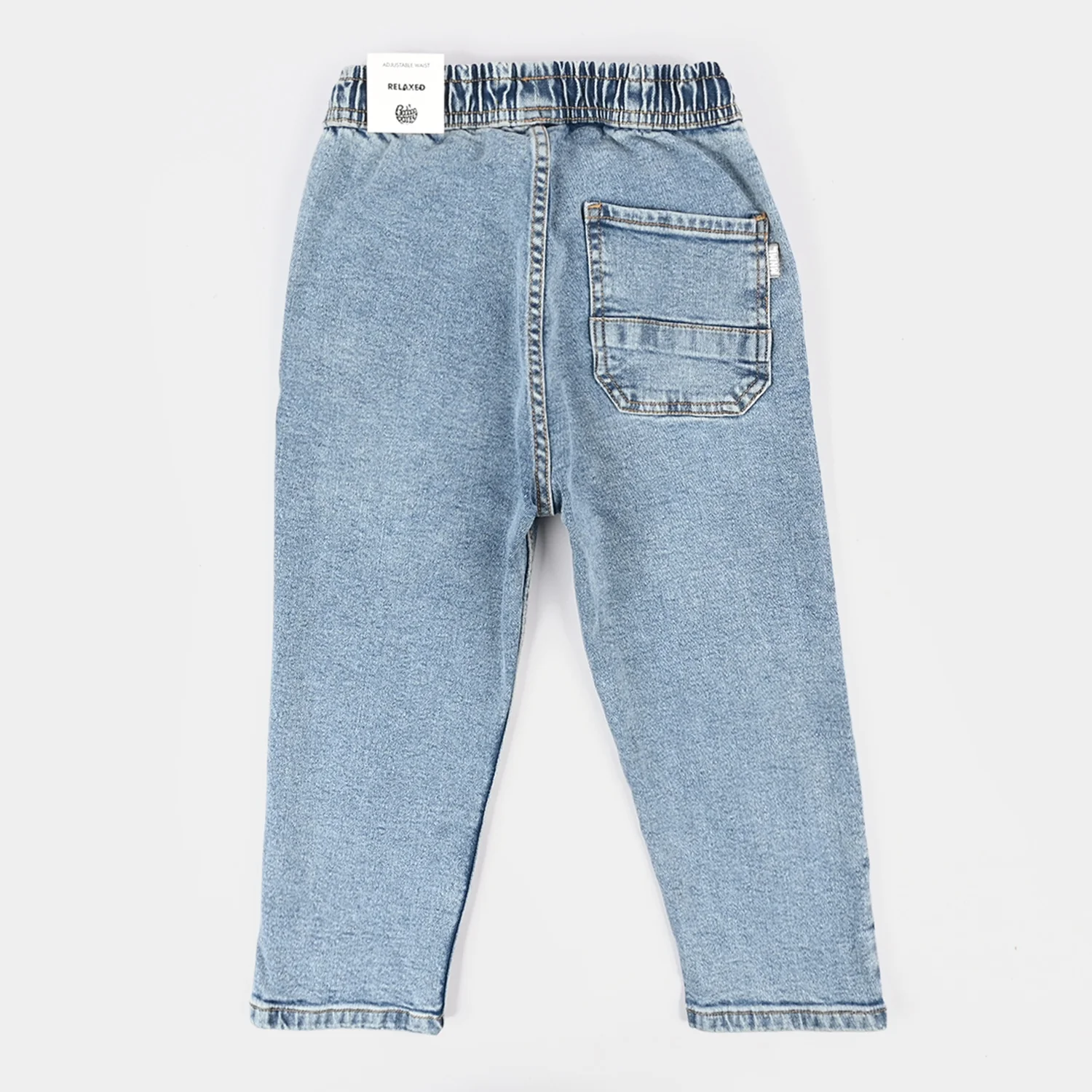Boys Denim rigid Relaxed Fit Jeans – Light Blue - Image 4