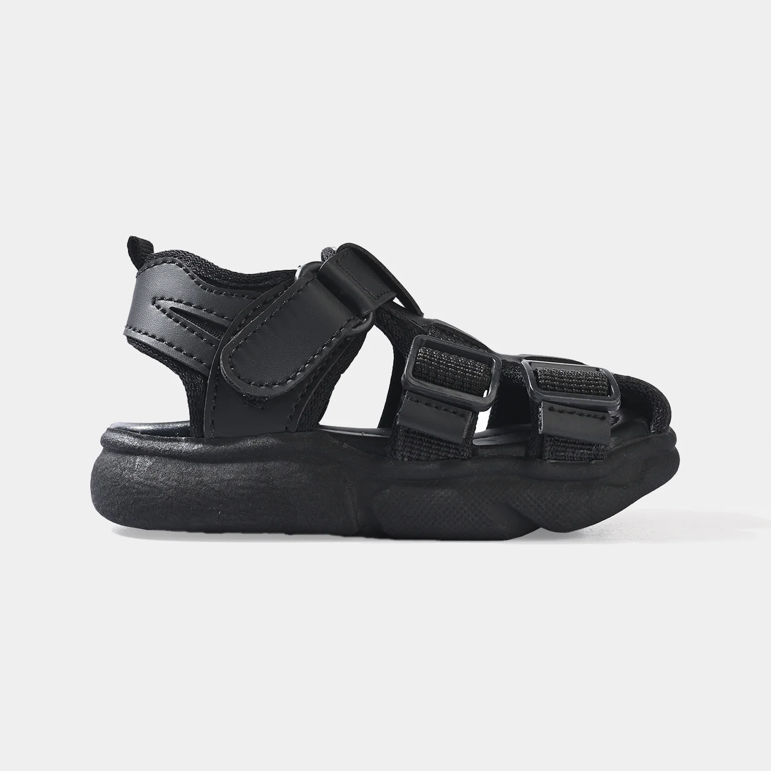 Boys Sandal 211-04-BLACK - Image 4