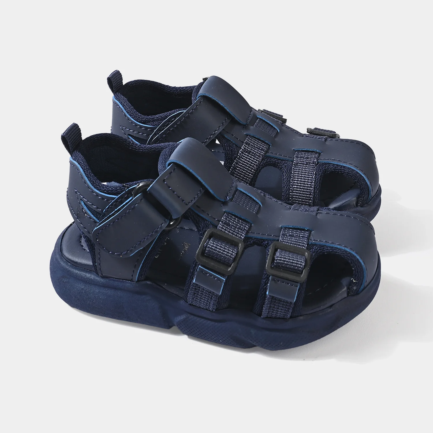 Boys Sandal 211-04-NAVY - Image 3