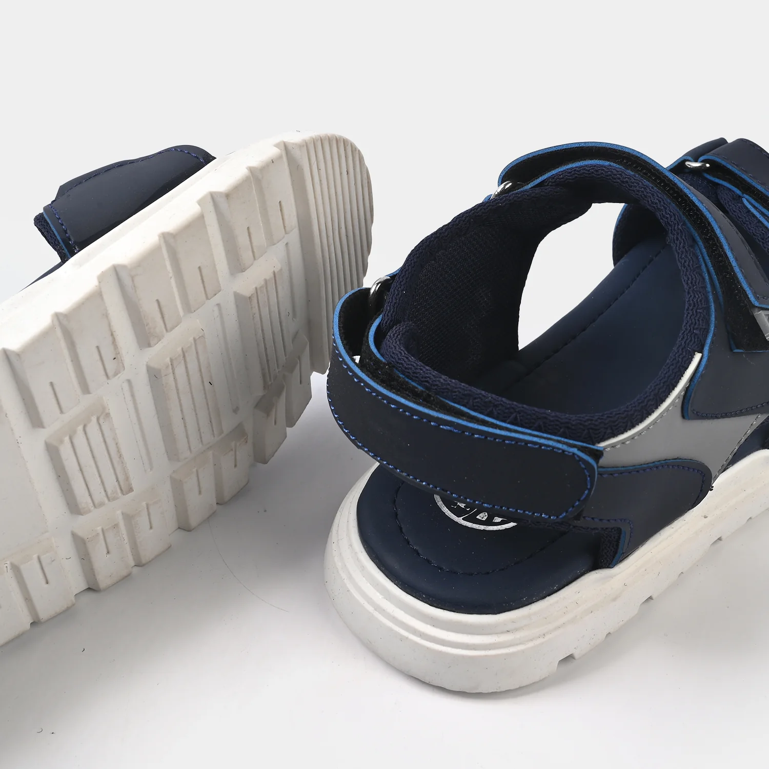 Boys Sandal 211-06 - NAVY - Image 2