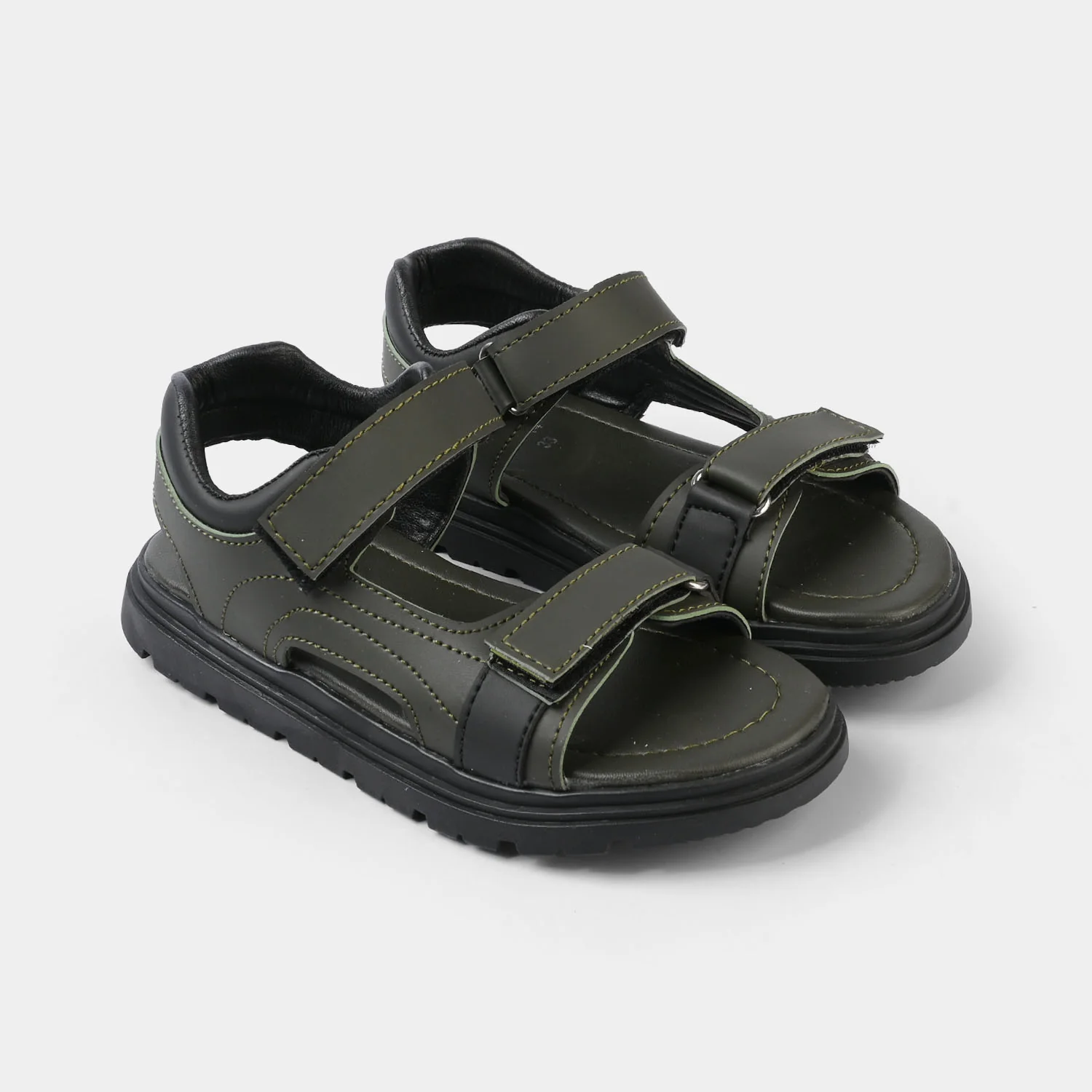 Boys Sandal 211-14-Green - Image 3