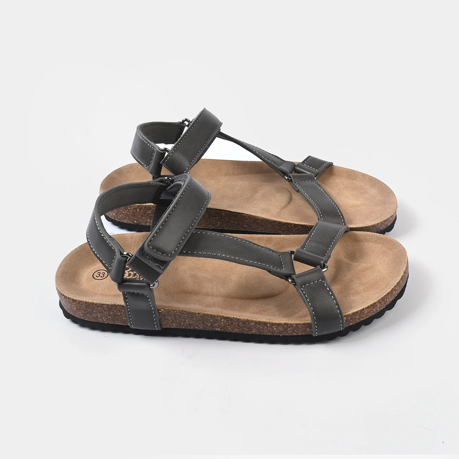 Boys Sandal 716-25-GREY - Image 3